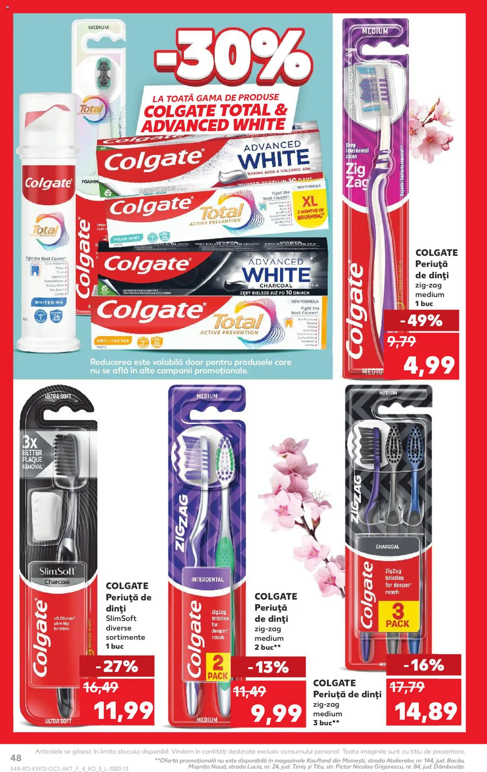 Catalog Kaufland 18 - 23 Martie 2026 | Pagina 48 | Produse: Periuță de dinți, Paste