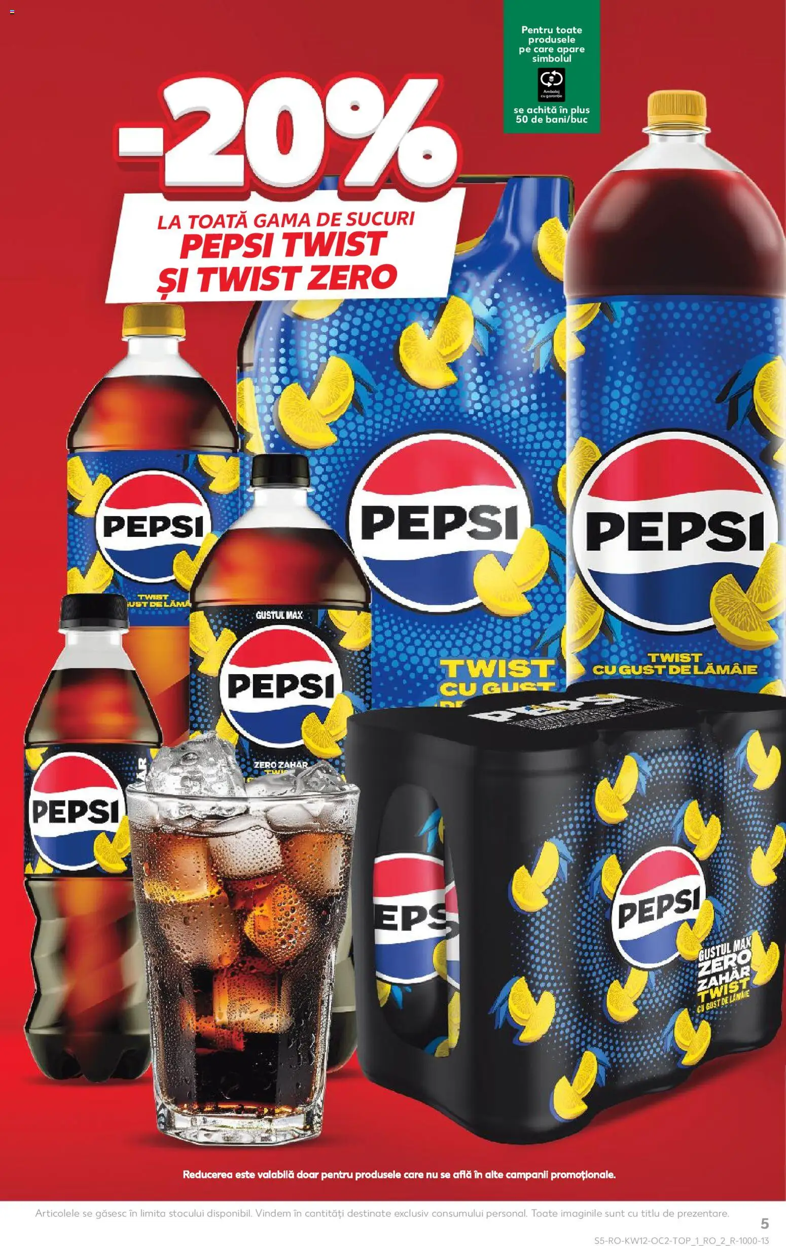 Catalog Kaufland 18 - 23 Martie 2026 | Pagina 5 | Produse: Suc, Zahăr, Lămâie