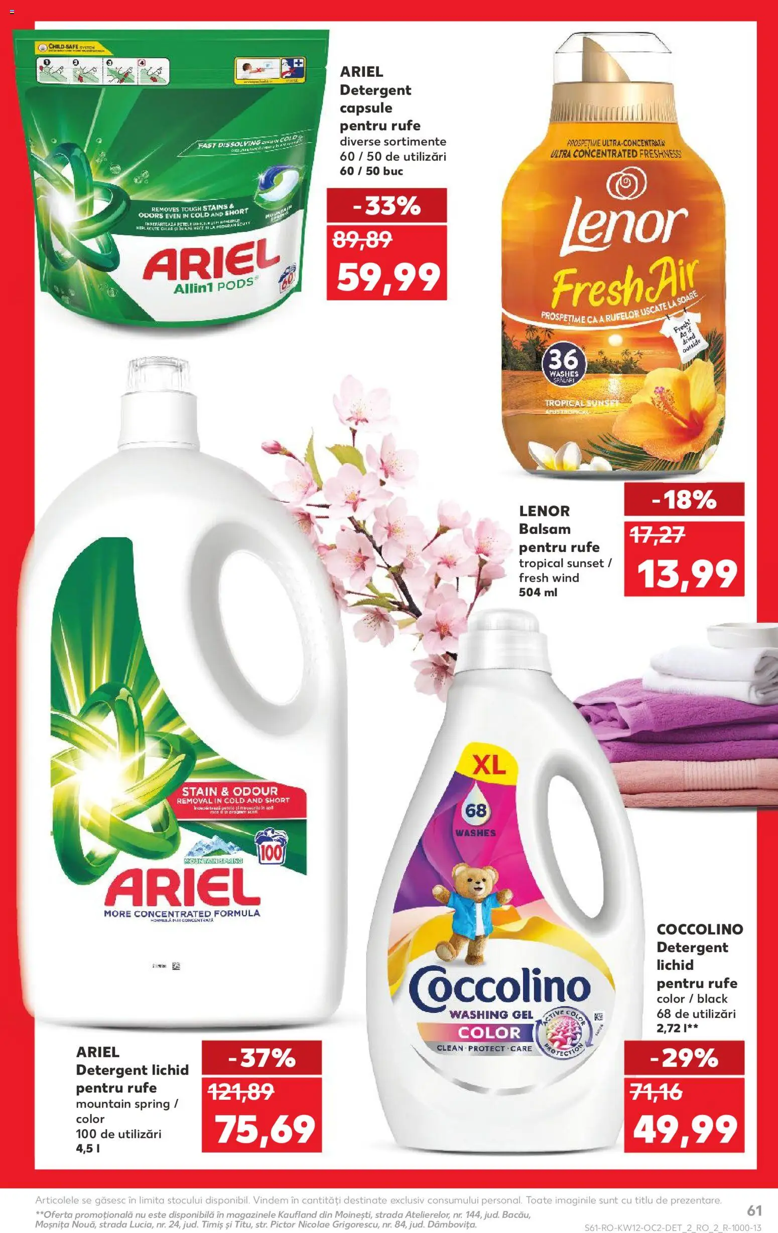 Catalog Kaufland 18 - 23 Martie 2026 | Pagina 61 | Produse: Pomelo, Balsam, Detergent