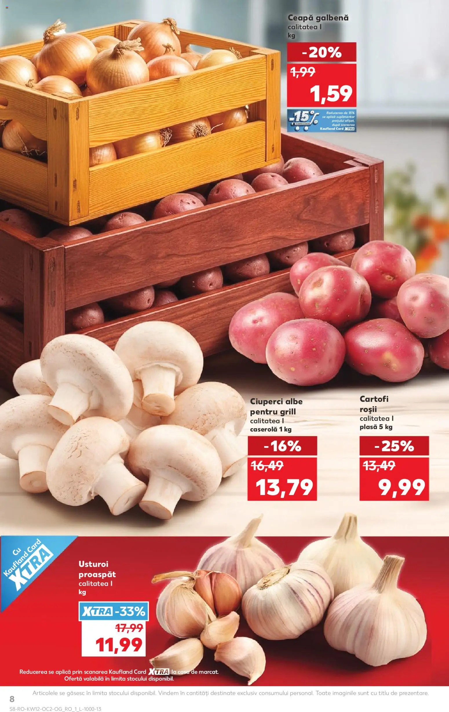 Catalog Kaufland 18 - 23 Martie 2026 | Pagina 8 | Produse: Grill, Ceapă galbenă, Roșii, Ceapă