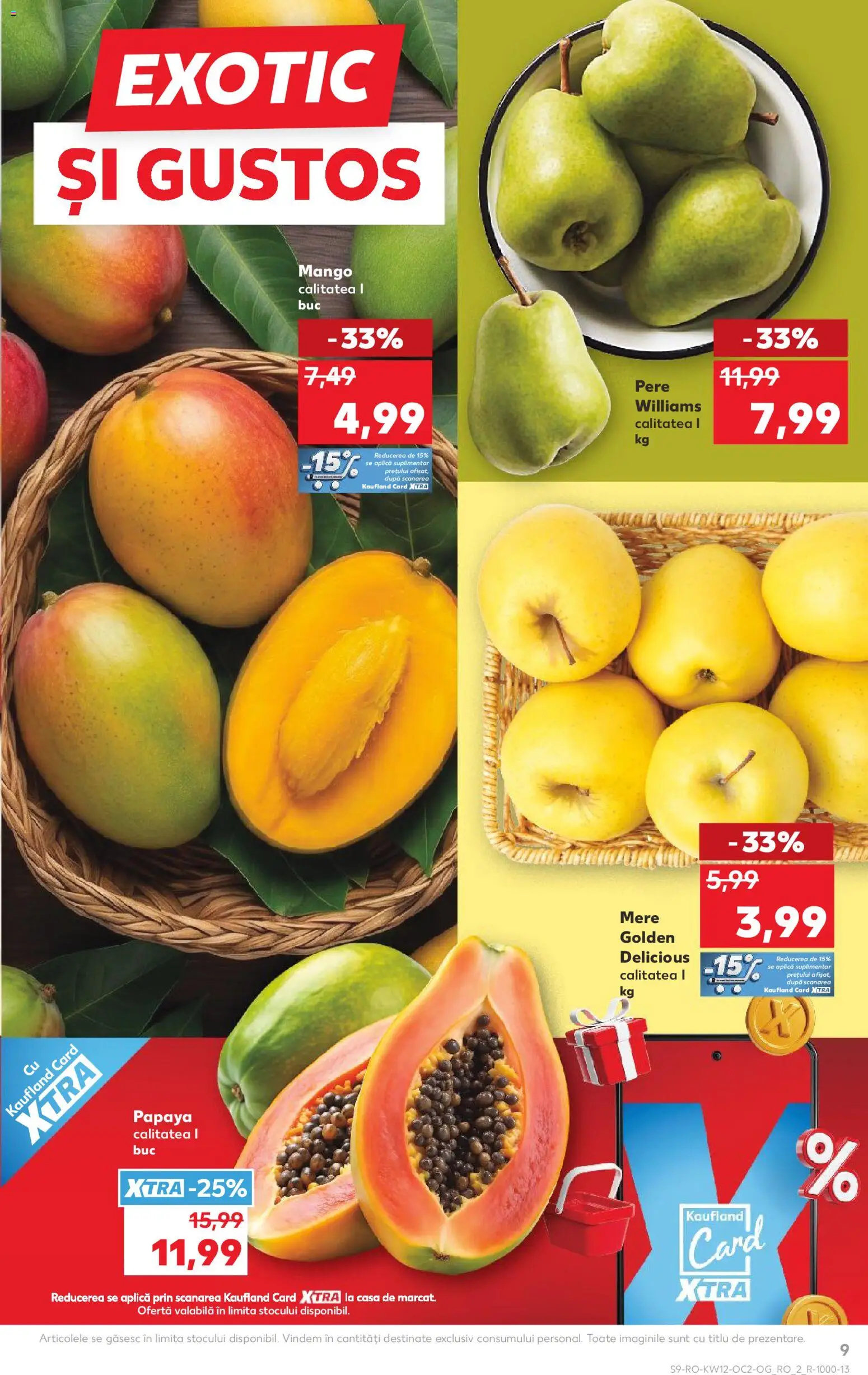 Catalog Kaufland 18 - 23 Martie 2026 | Pagina 9 | Produse: Mere, Boncuklu Oyuncakları, Mango