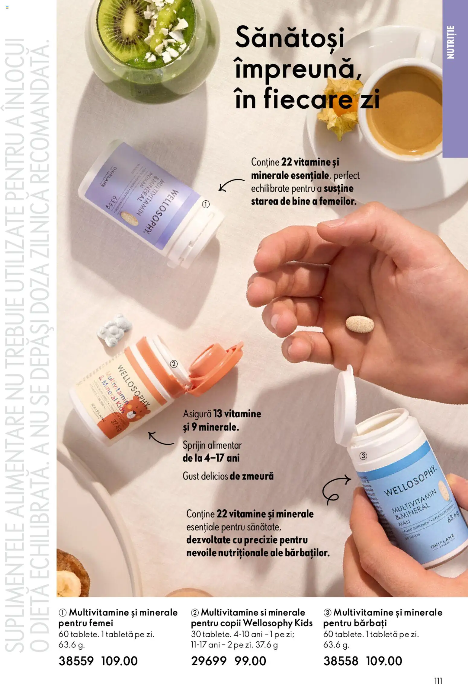 Catalog Oriflame 15 Aprilie - 4 Mai 2026 | Pagina 111 | Produse: Zmeură, Tabletă