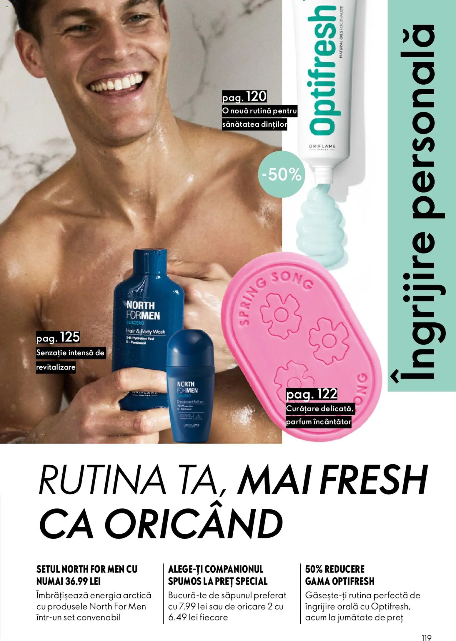 Catalog Oriflame 15 Aprilie - 4 Mai 2026 | Pagina 119 | Produse: Body, Parfum, Deodorant