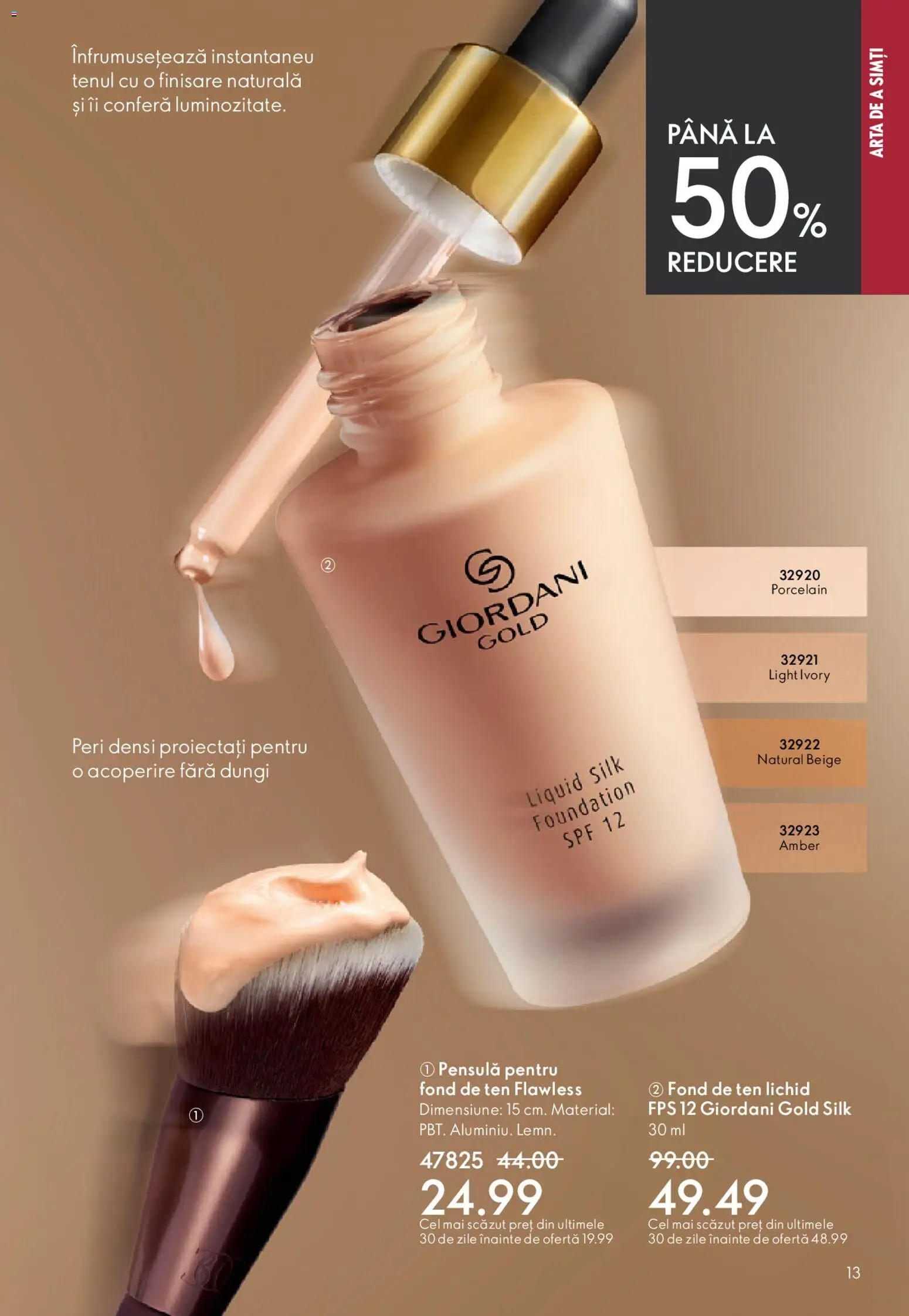 Catalog Oriflame 15 Aprilie - 4 Mai 2026 | Pagina 13 | Produse: Fond de ten
