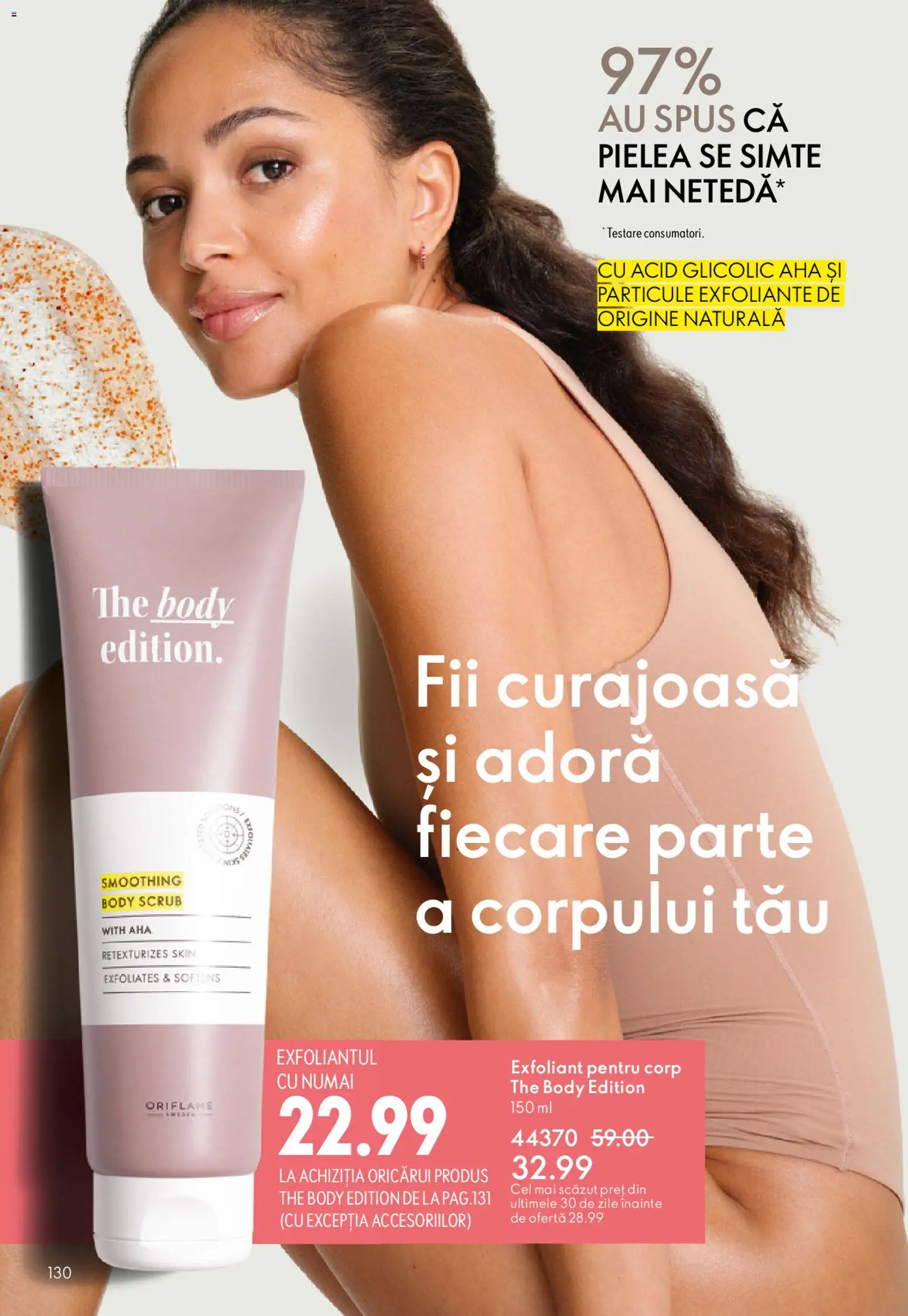 Catalog Oriflame 15 Aprilie - 4 Mai 2026 | Pagina 130 | Produse: Exfoliant, Scrub, Body