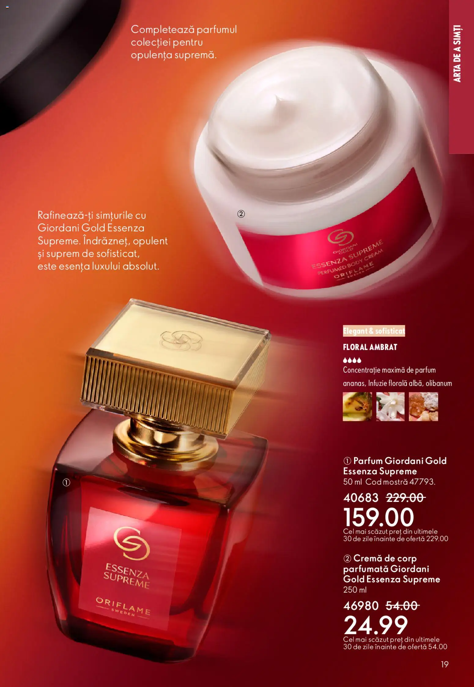 Catalog Oriflame 15 Aprilie - 4 Mai 2026 | Pagina 19 | Produse: Body, Parfum, Cremă, Cremă de corp