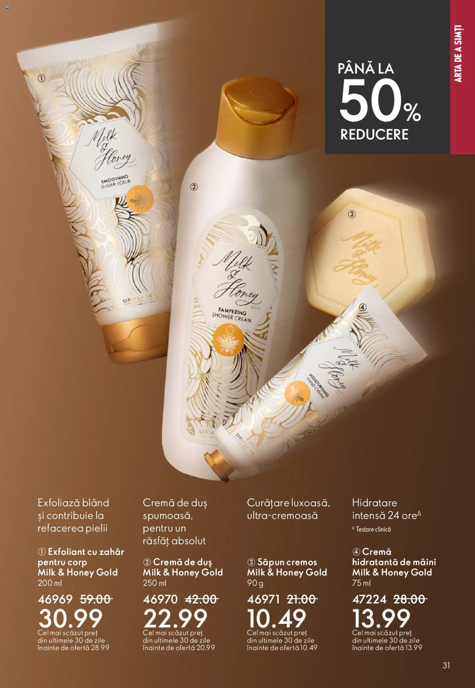 Catalog Oriflame 15 Aprilie - 4 Mai 2026 | Pagina 31 | Produse: Exfoliant, Cremă, Săpun, Zahăr