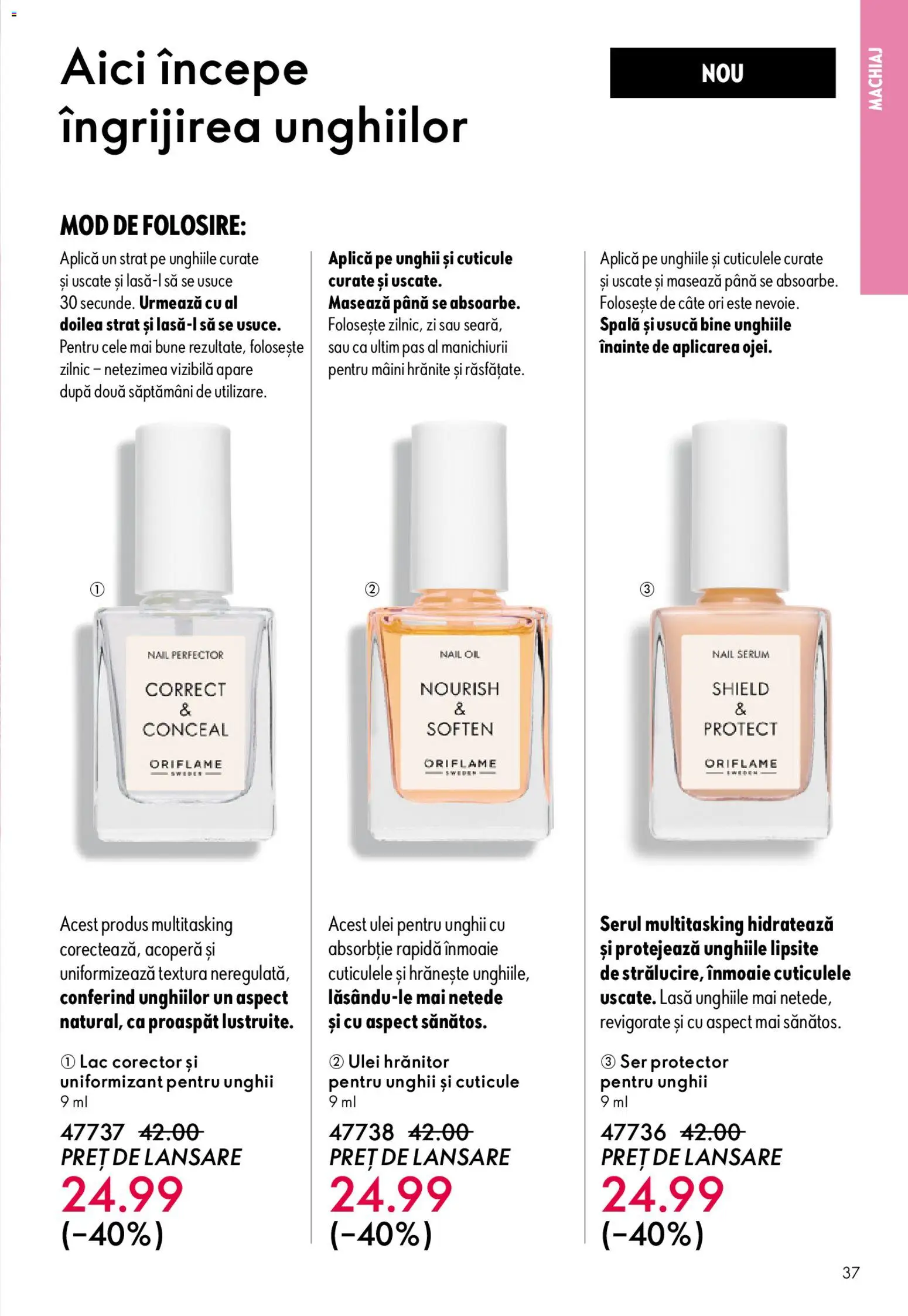 Catalog Oriflame 15 Aprilie - 4 Mai 2026 | Pagina 37 | Produse: Serum, Machiaj, Ulei