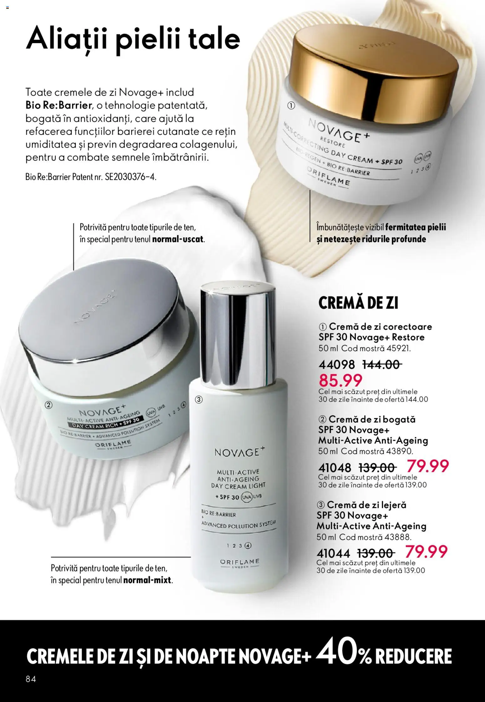 Catalog Oriflame 15 Aprilie - 4 Mai 2026 | Pagina 84 | Produse: Şerit ödül, Cremă de zi, Cremă