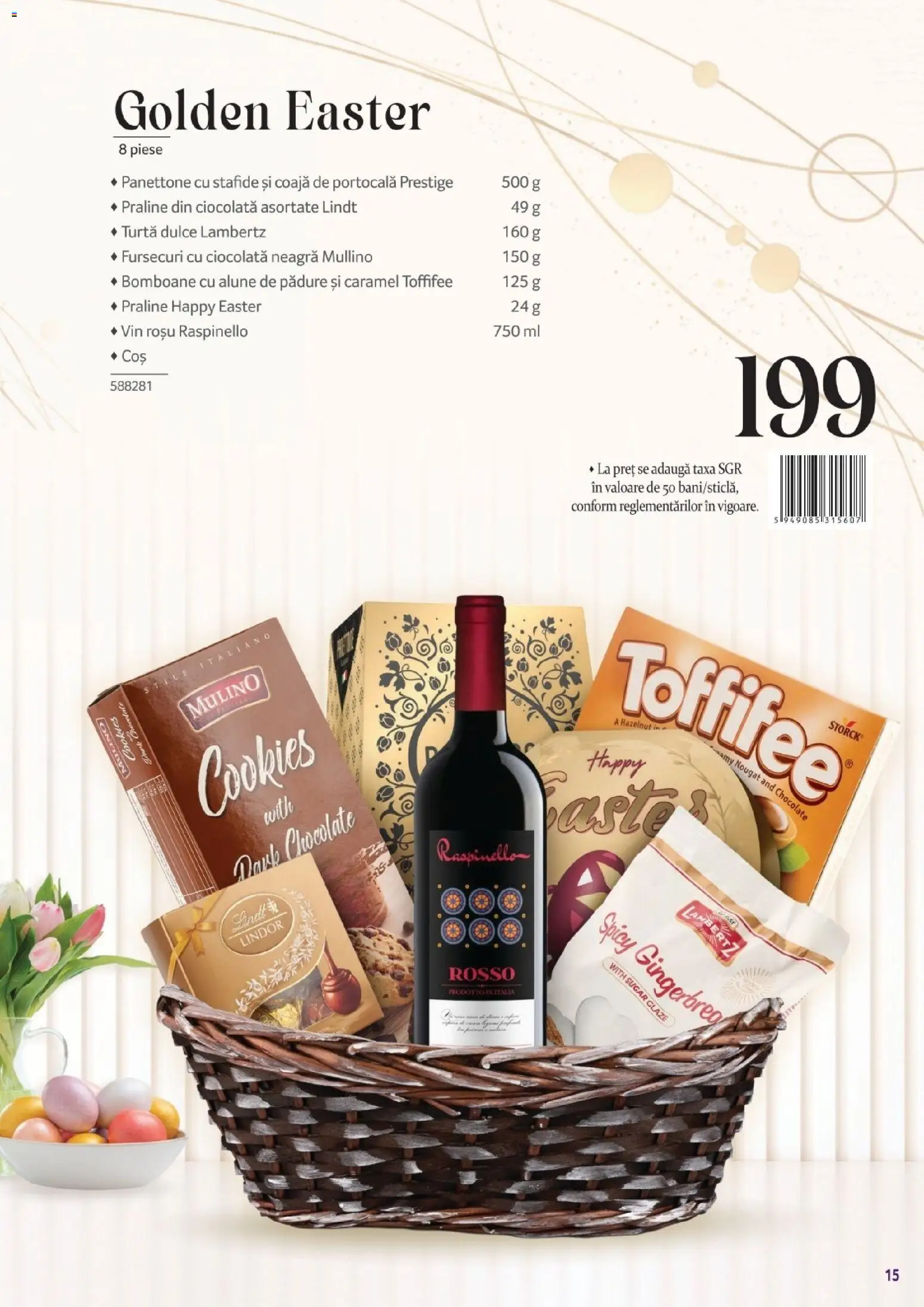 Catalog Selgros 13 Martie - 10 Aprilie 2026 | Pagina 15 | Produse: Ciocolată, Vin, Bomboane, Turtă dulce