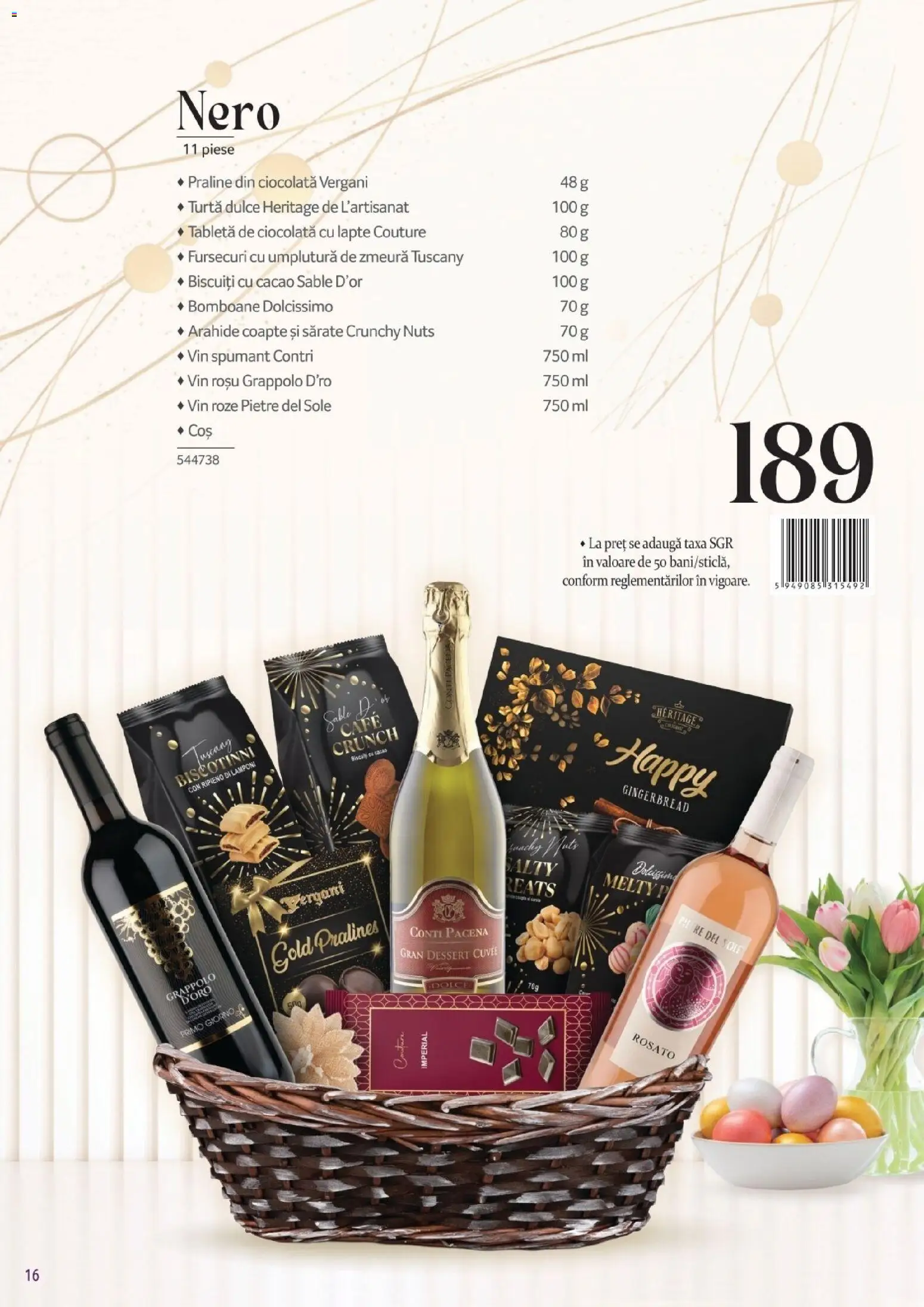 Catalog Selgros 13 Martie - 10 Aprilie 2026 | Pagina 16 | Produse: Zmeură, Ciocolată, Bomboane, Turtă dulce