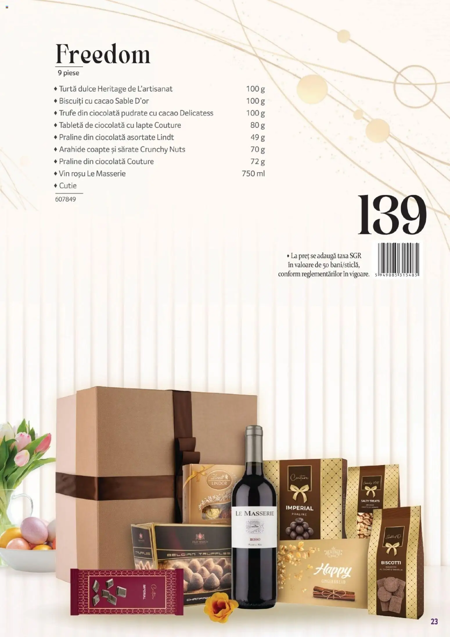 Catalog Selgros 13 Martie - 10 Aprilie 2026 | Pagina 23 | Produse: Tabletă, Praline, Vin, Biscuiți