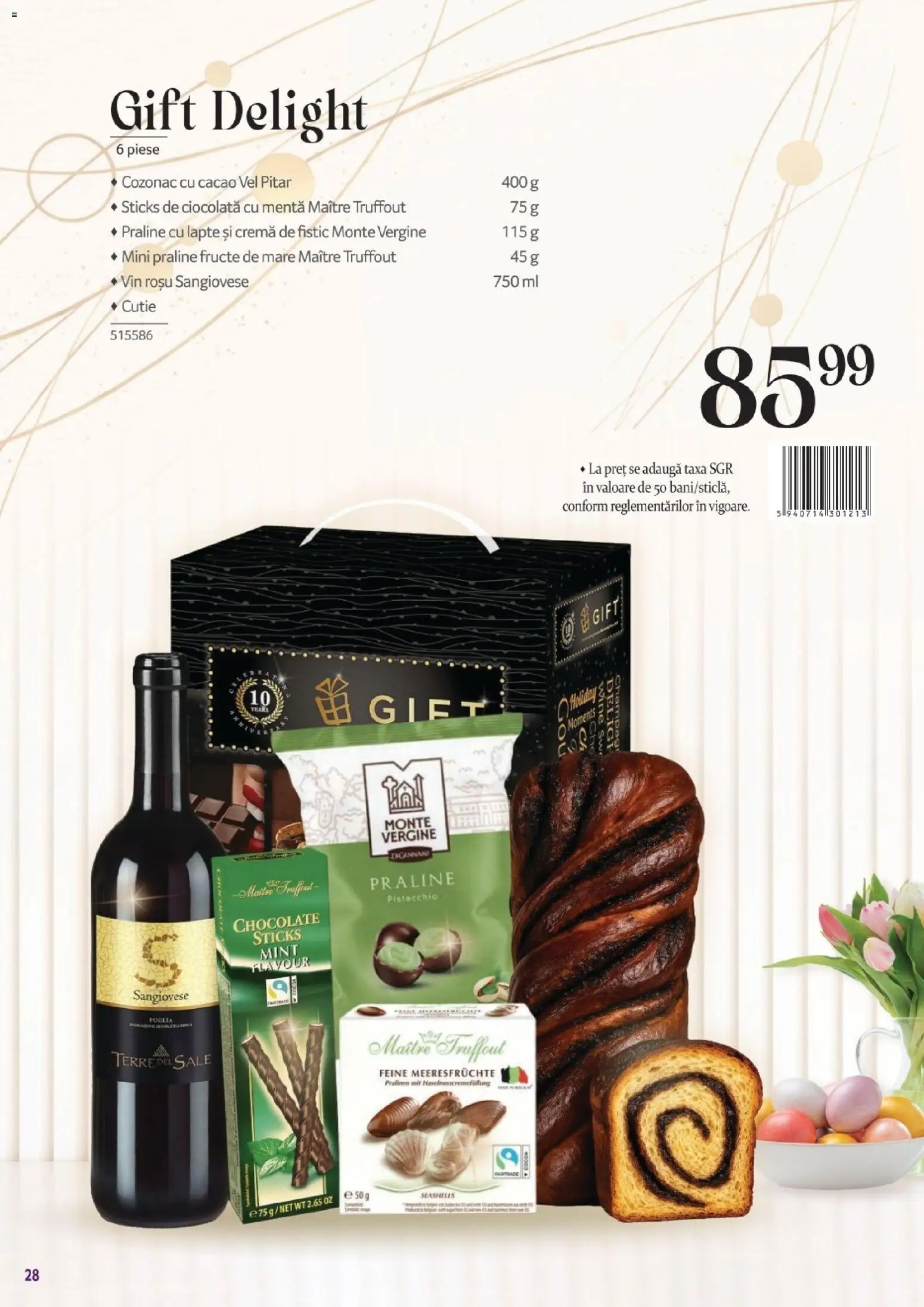 Catalog Selgros 13 Martie - 10 Aprilie 2026 | Pagina 28 | Produse: Cutie, Lapte, Vin, Cacao
