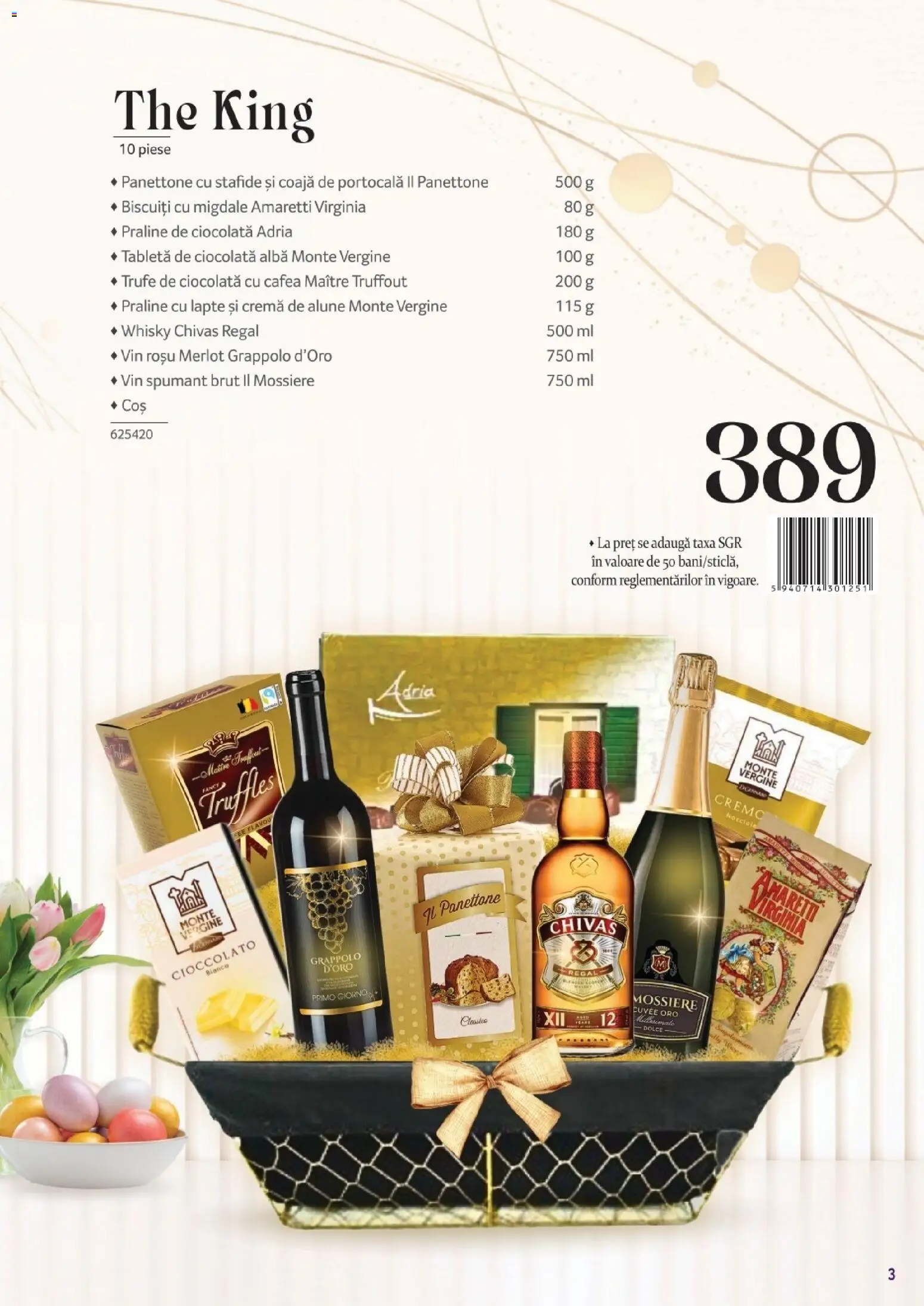 Catalog Selgros 13 Martie - 10 Aprilie 2026 | Pagina 3 | Produse: Coș, Migdale, Lapte, Ciocolată