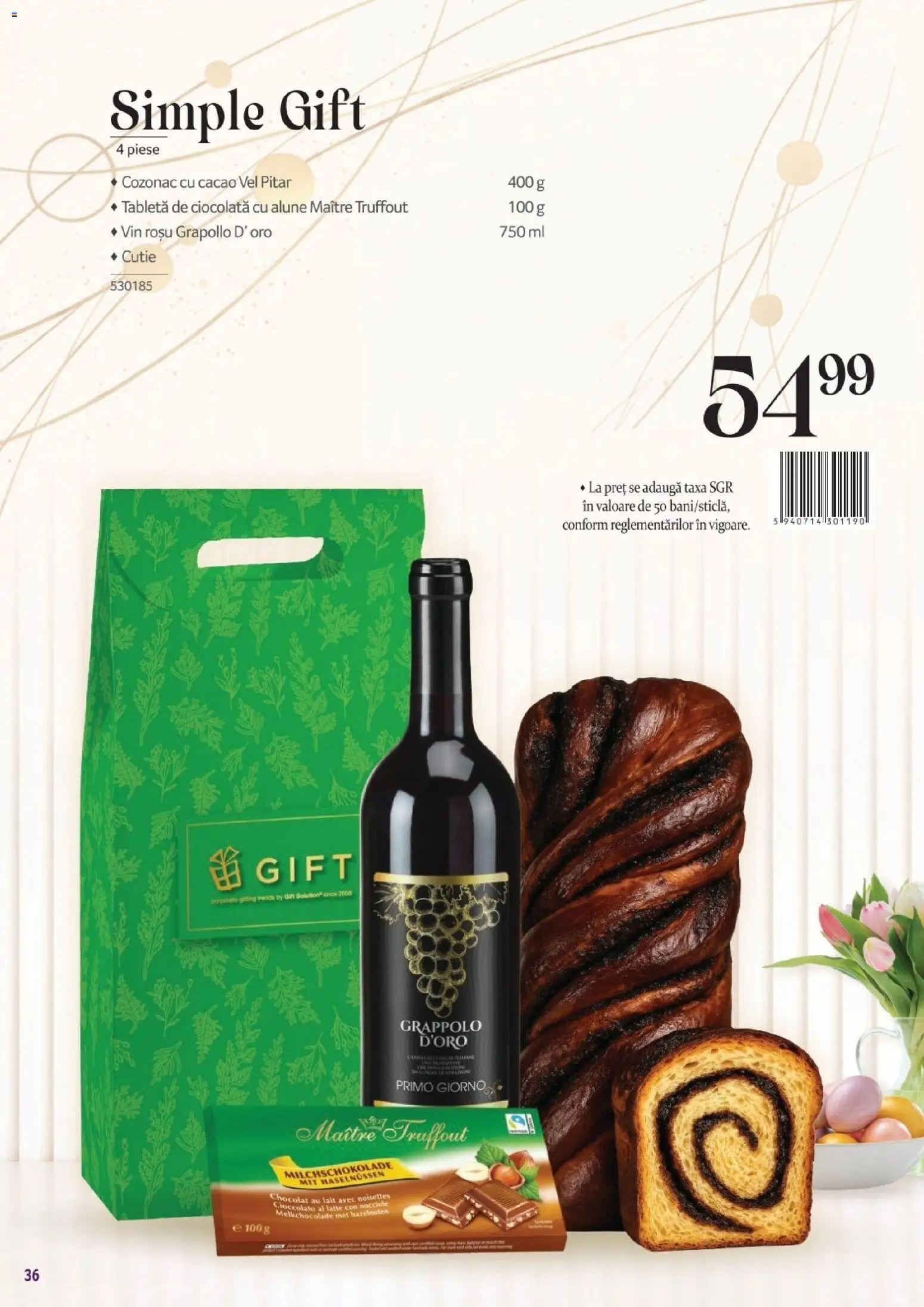 Catalog Selgros 13 Martie - 10 Aprilie 2026 | Pagina 36 | Produse: Cutie, Alune, Vin, Cacao