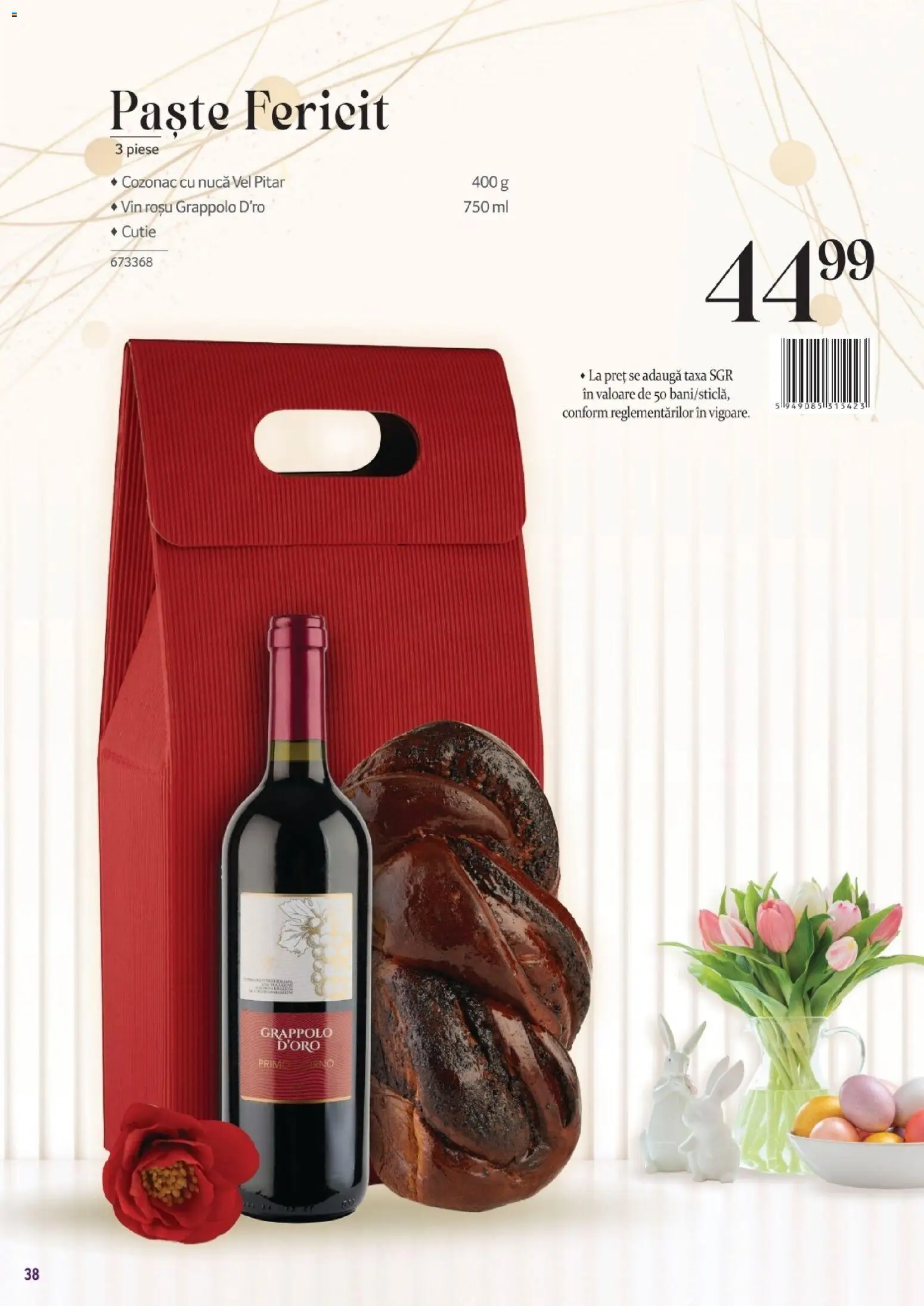 Catalog Selgros 13 Martie - 10 Aprilie 2026 | Pagina 38 | Produse: Cutie, Vin, Paste