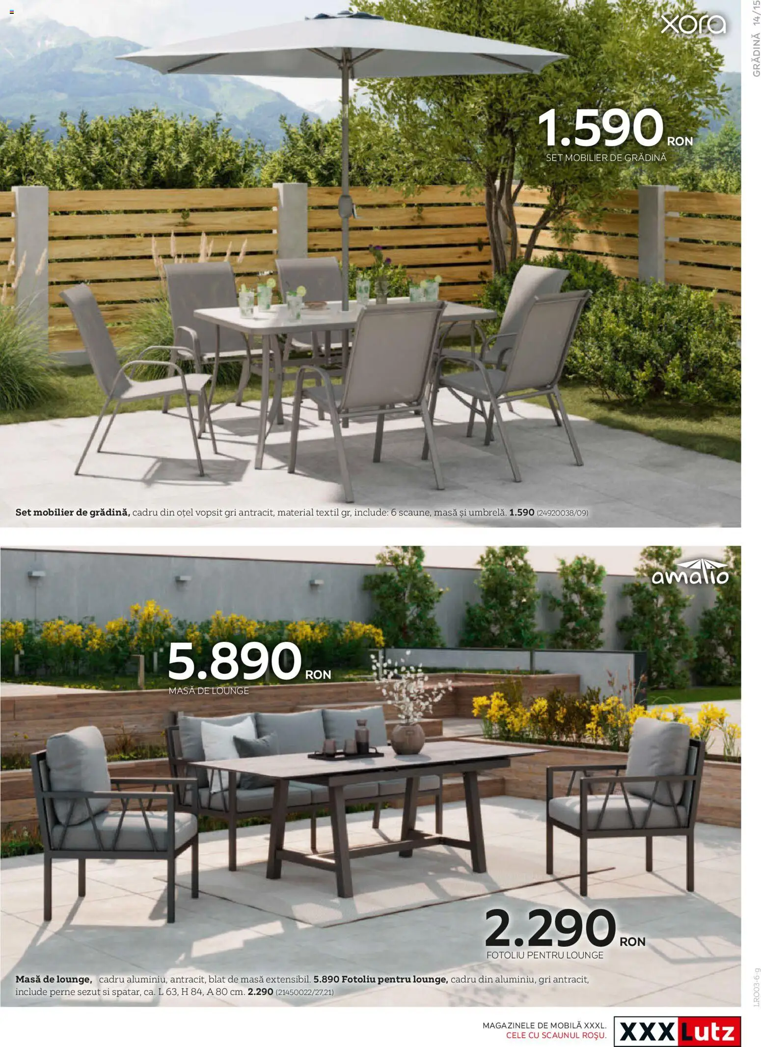 Catalog XXXLutz 9 Martie - 30 Decembrie 2026 | Pagina 15 | Produse: Fotoliu, Masă