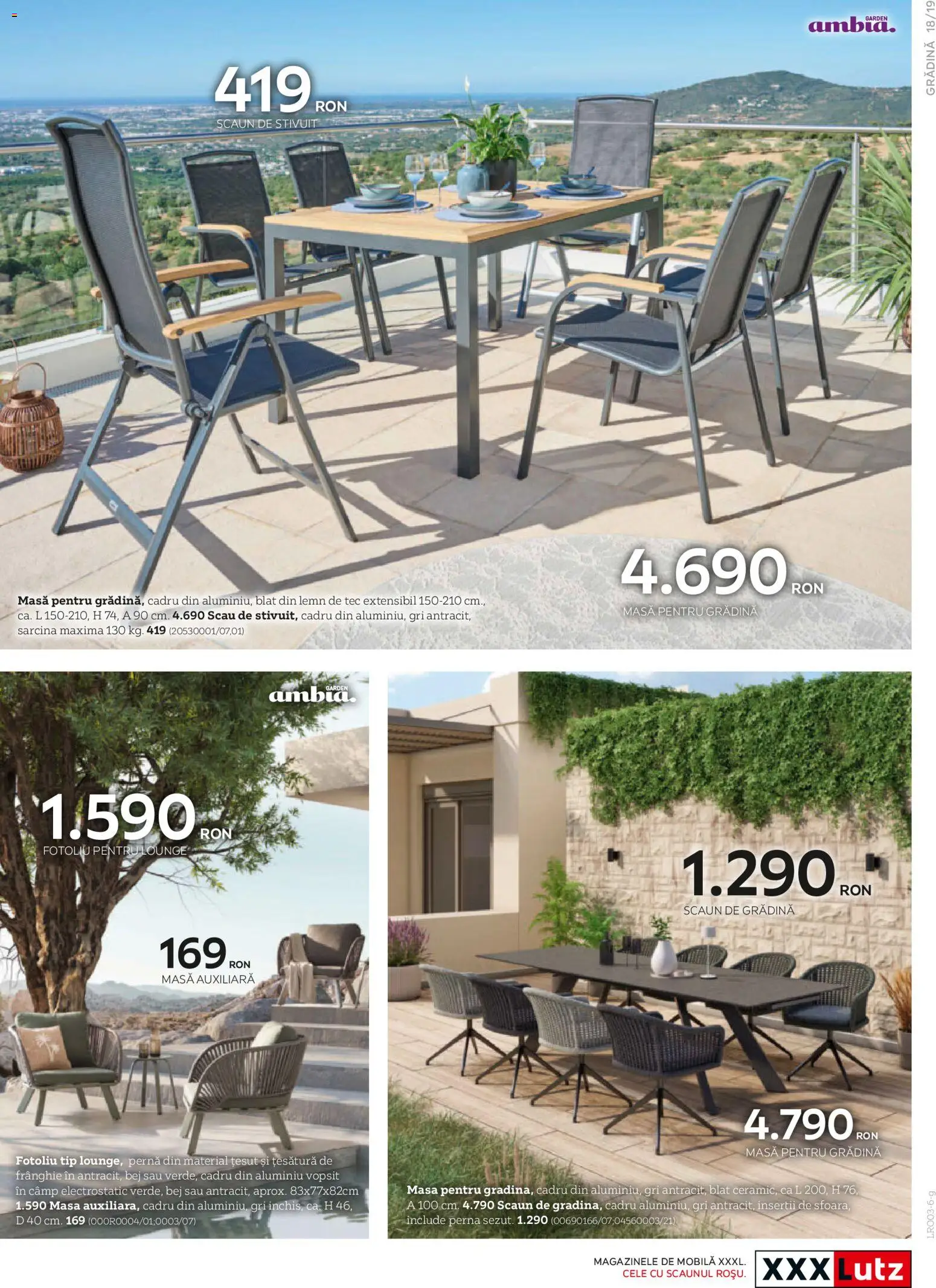 Catalog XXXLutz 9 Martie - 30 Decembrie 2026 | Pagina 19 | Produse: Pernă, Fotoliu, Masă, Scaun