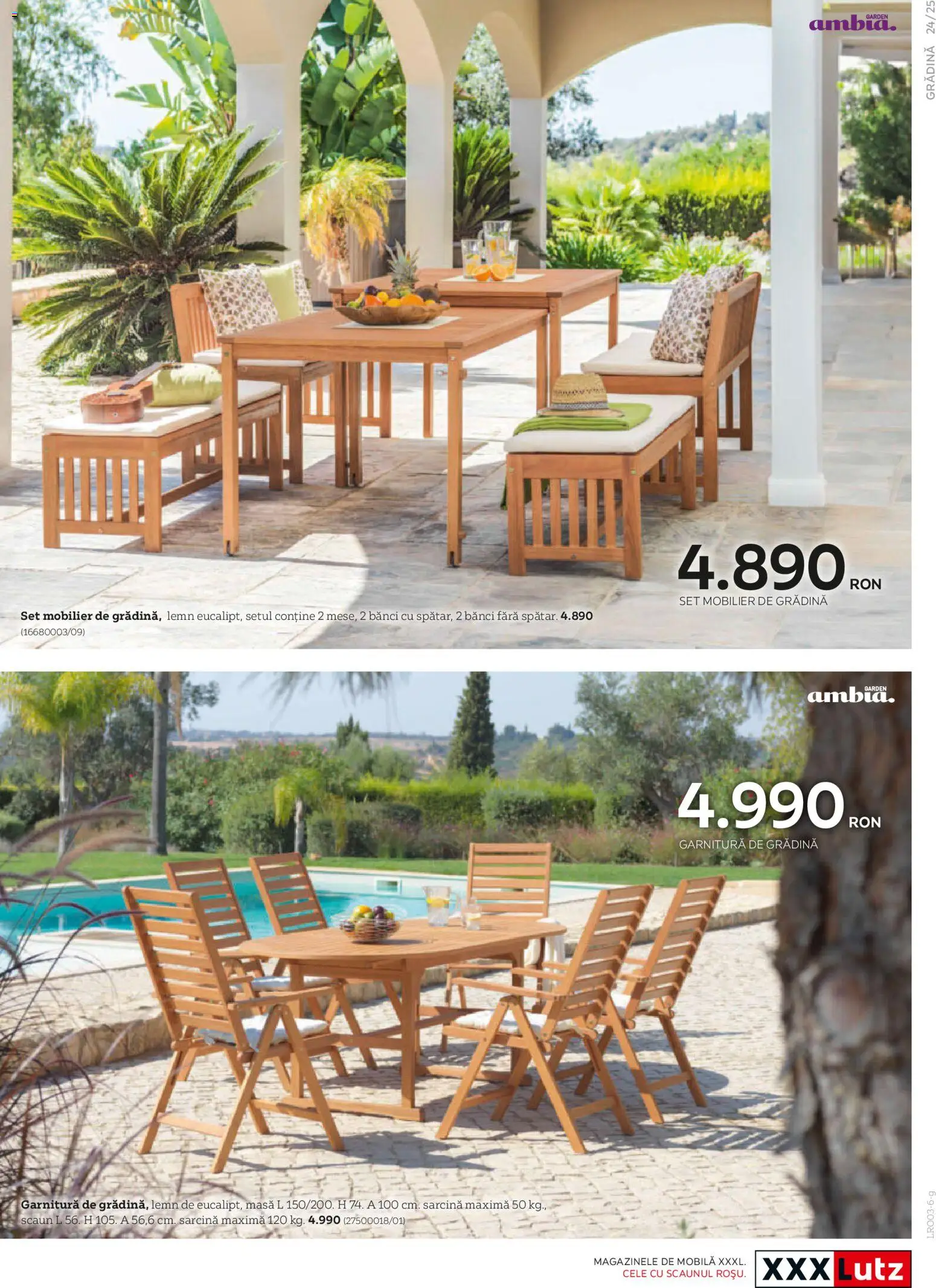 Catalog XXXLutz 9 Martie - 30 Decembrie 2026 | Pagina 25 | Produse: Masă, Scaun