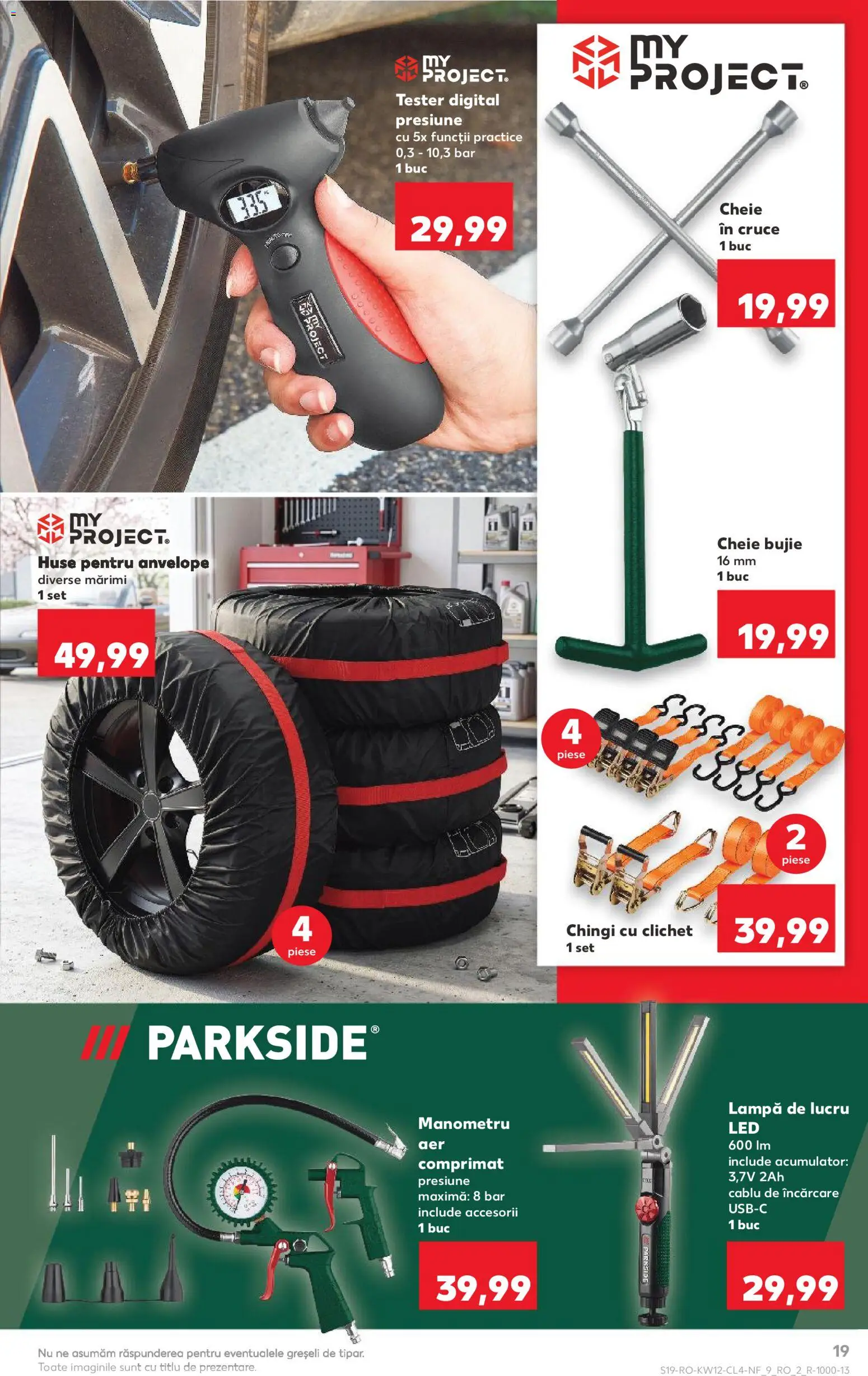 Catalog Kaufland 18 - 23 Martie 2026 | Pagina 19 | Produse: Cablu, Manometru, Babak, Lampă