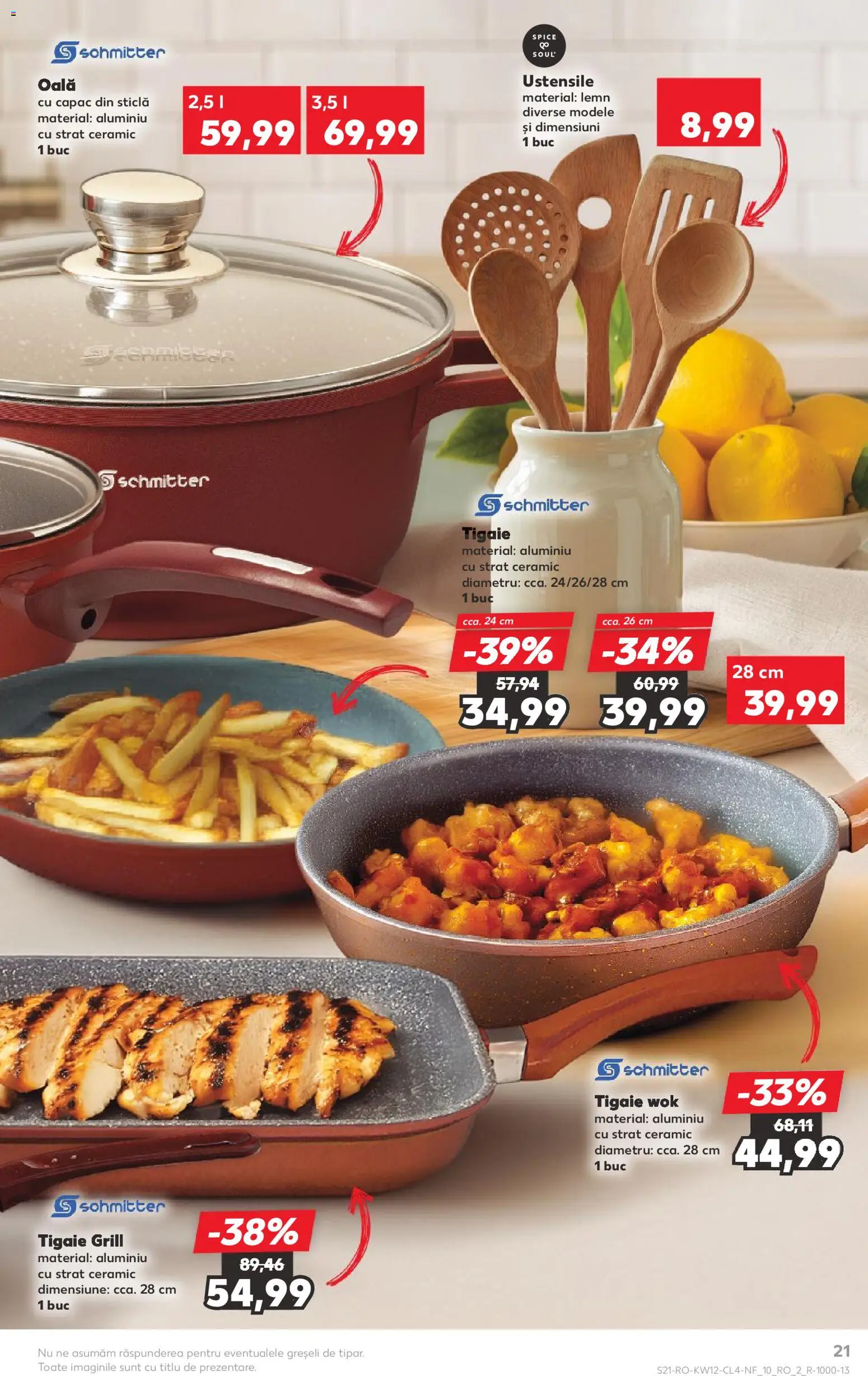 Catalog Kaufland 18 - 23 Martie 2026 | Pagina 21 | Produse: Tigaie, Grill, Oală