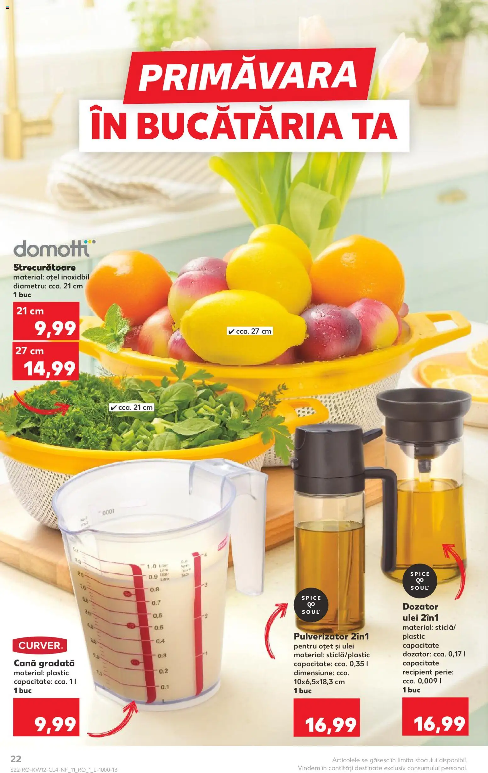 Catalog Kaufland 18 - 23 Martie 2026 | Pagina 22 | Produse: Perie, Ulei, Oțet