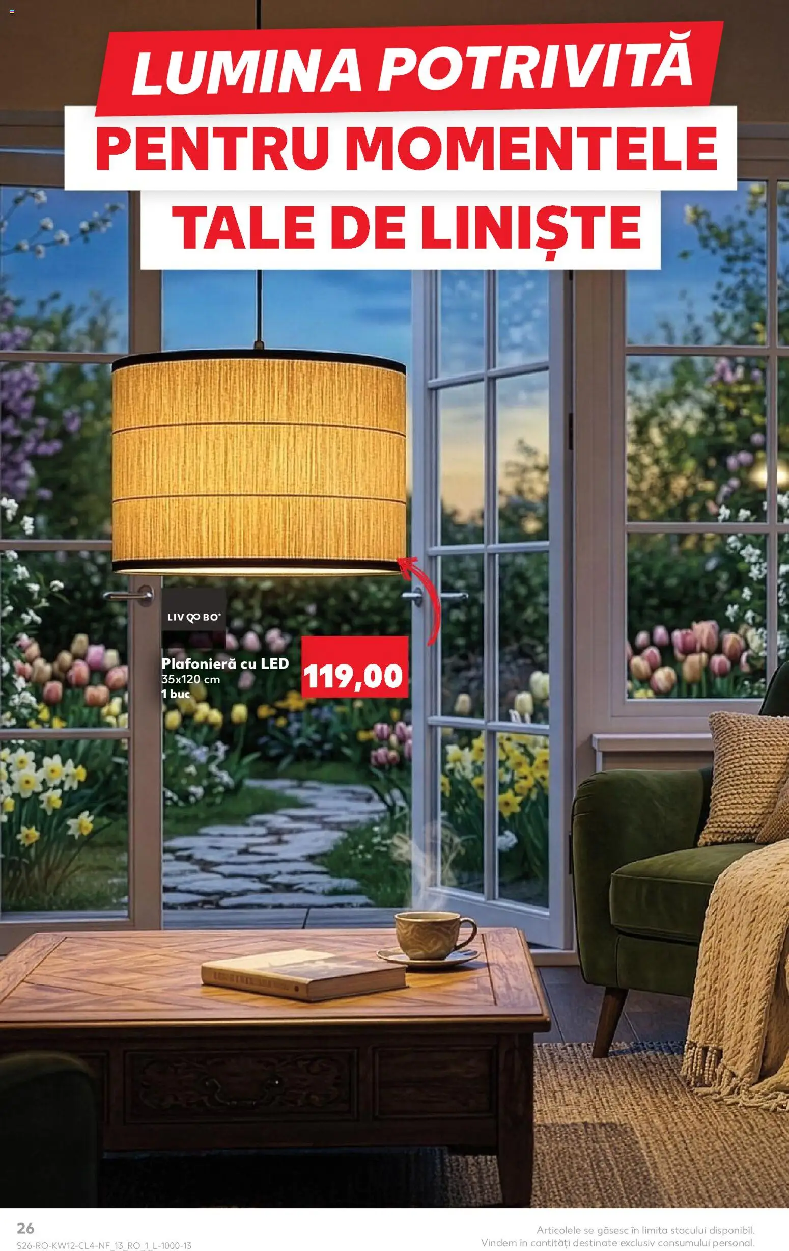 Catalog Kaufland 18 - 23 Martie 2026 | Pagina 26 | Produse: Tavuk suyu, Plafonieră, Babak