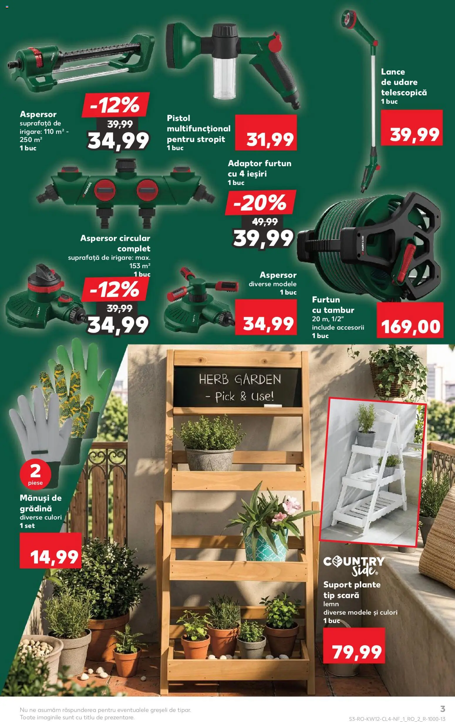 Catalog Kaufland 18 - 23 Martie 2026 | Pagina 3 | Produse: Mănuși, Adaptor, Scară