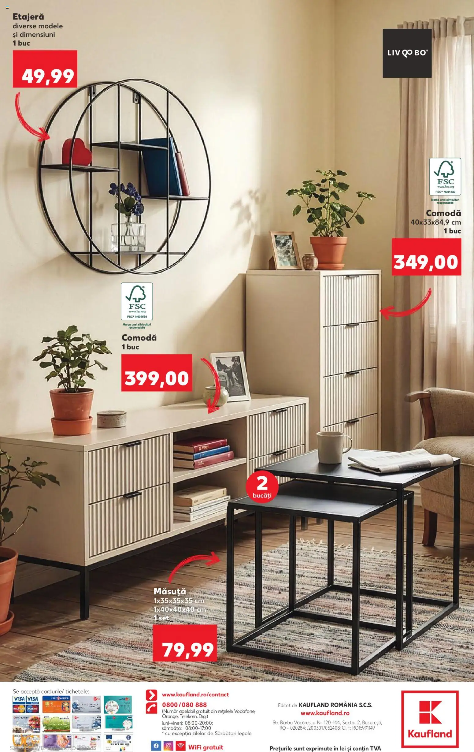 Catalog Kaufland 18 - 23 Martie 2026 | Pagina 34 | Produse: Comodă, Etajeră