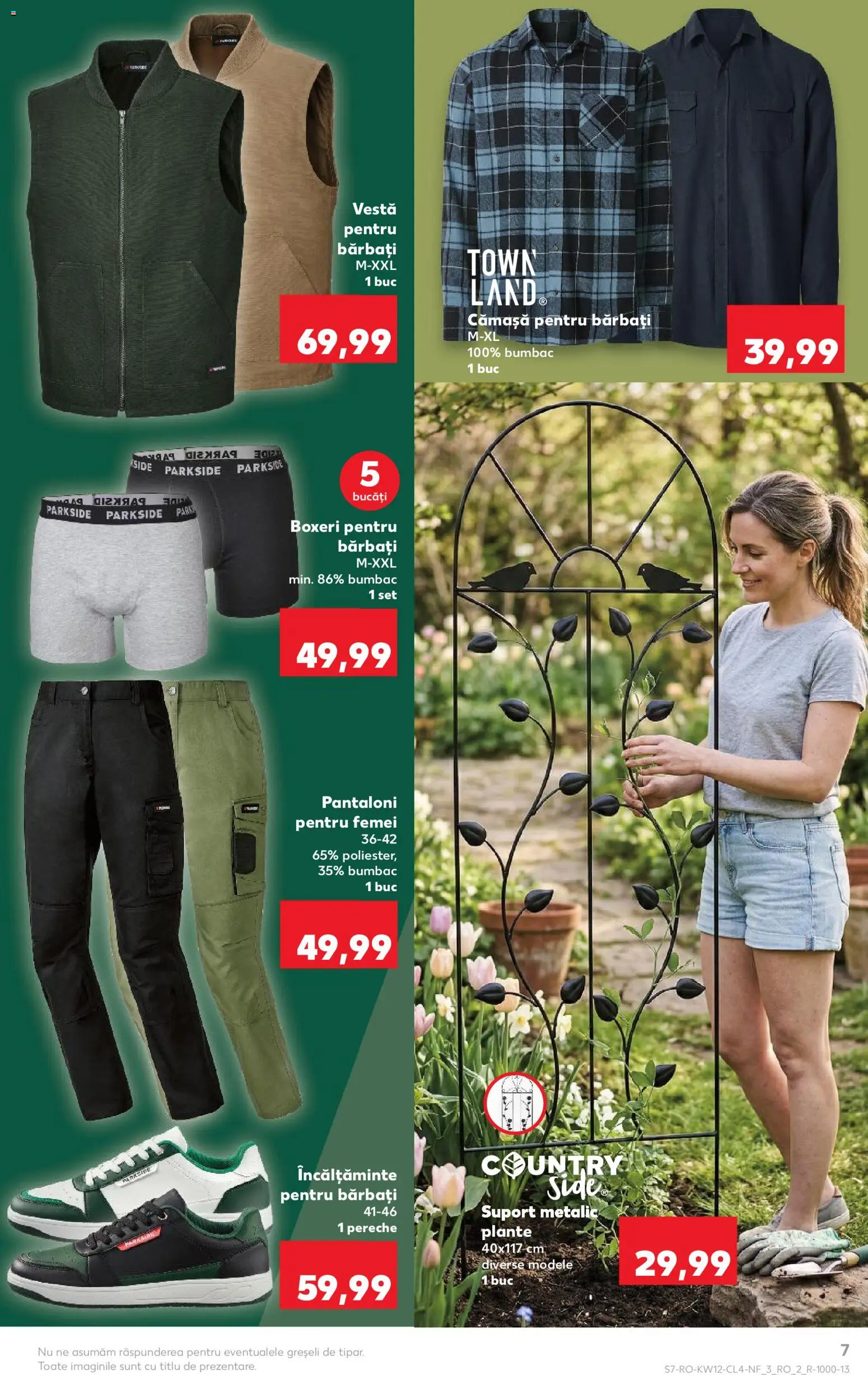 Catalog Kaufland 18 - 23 Martie 2026 | Pagina 7 | Produse: Bornoz takımı, Vestă, Pantaloni, Boxeri