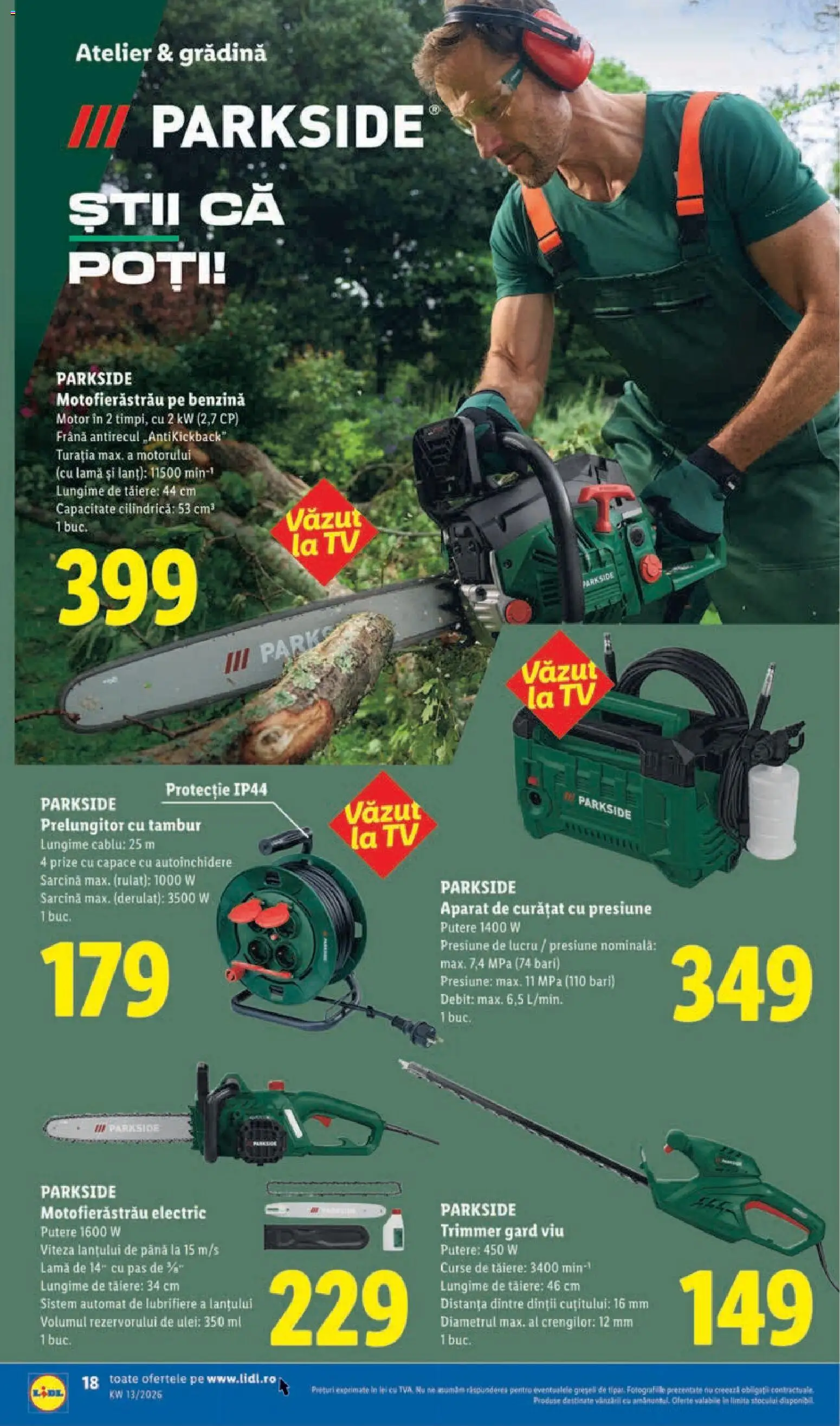 Catalog LIDL 23 - 28 Martie 2026 | Pagina 18 | Produse: Trimmer, Prize, Prelungitor, Cablu