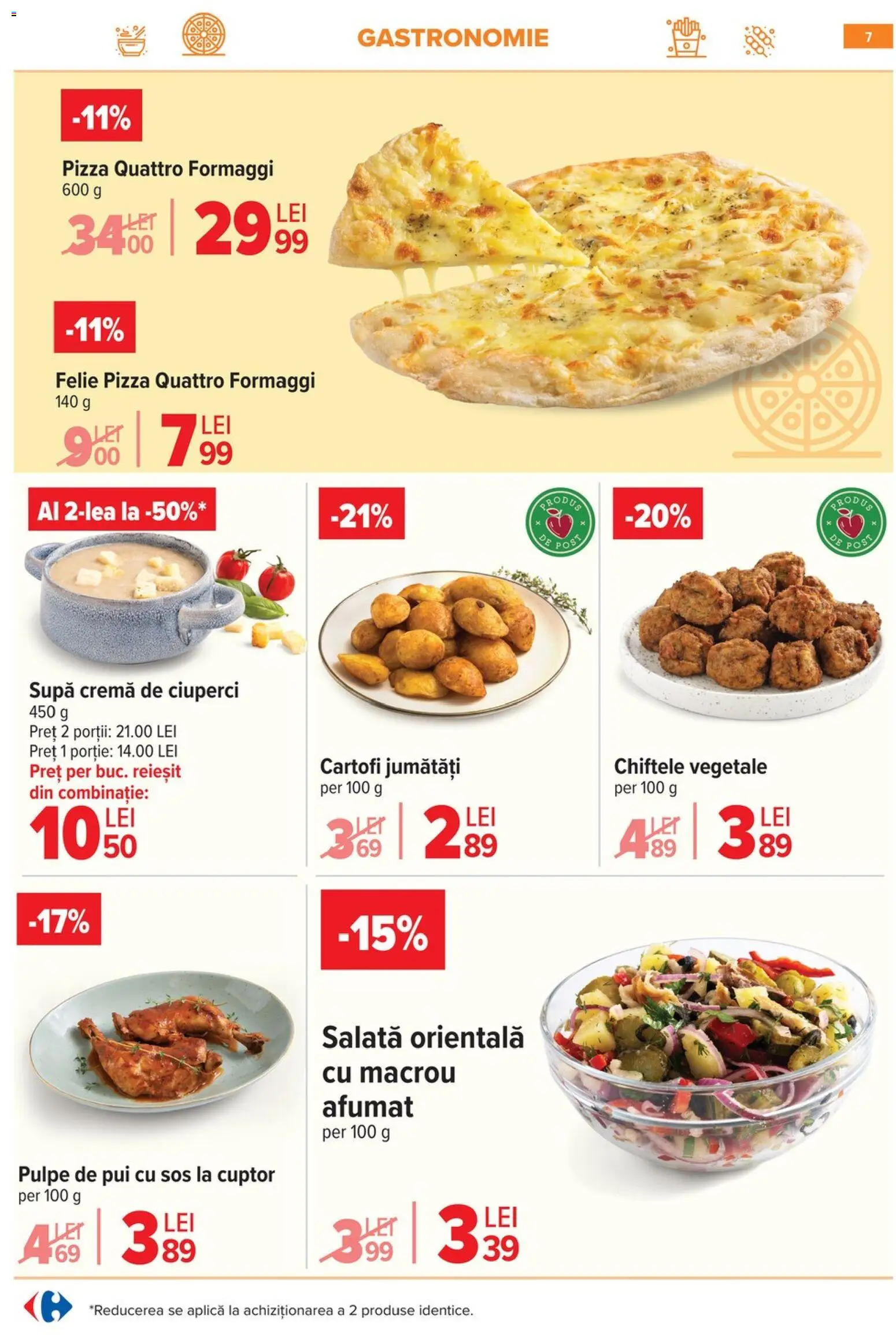 Catalog Carrefour 18 - 23 Martie 2026 | Pagina 12 | Produse: Hacıyatmaz Kedi Oyuncağı, Ciuperci, Pizza, Sos