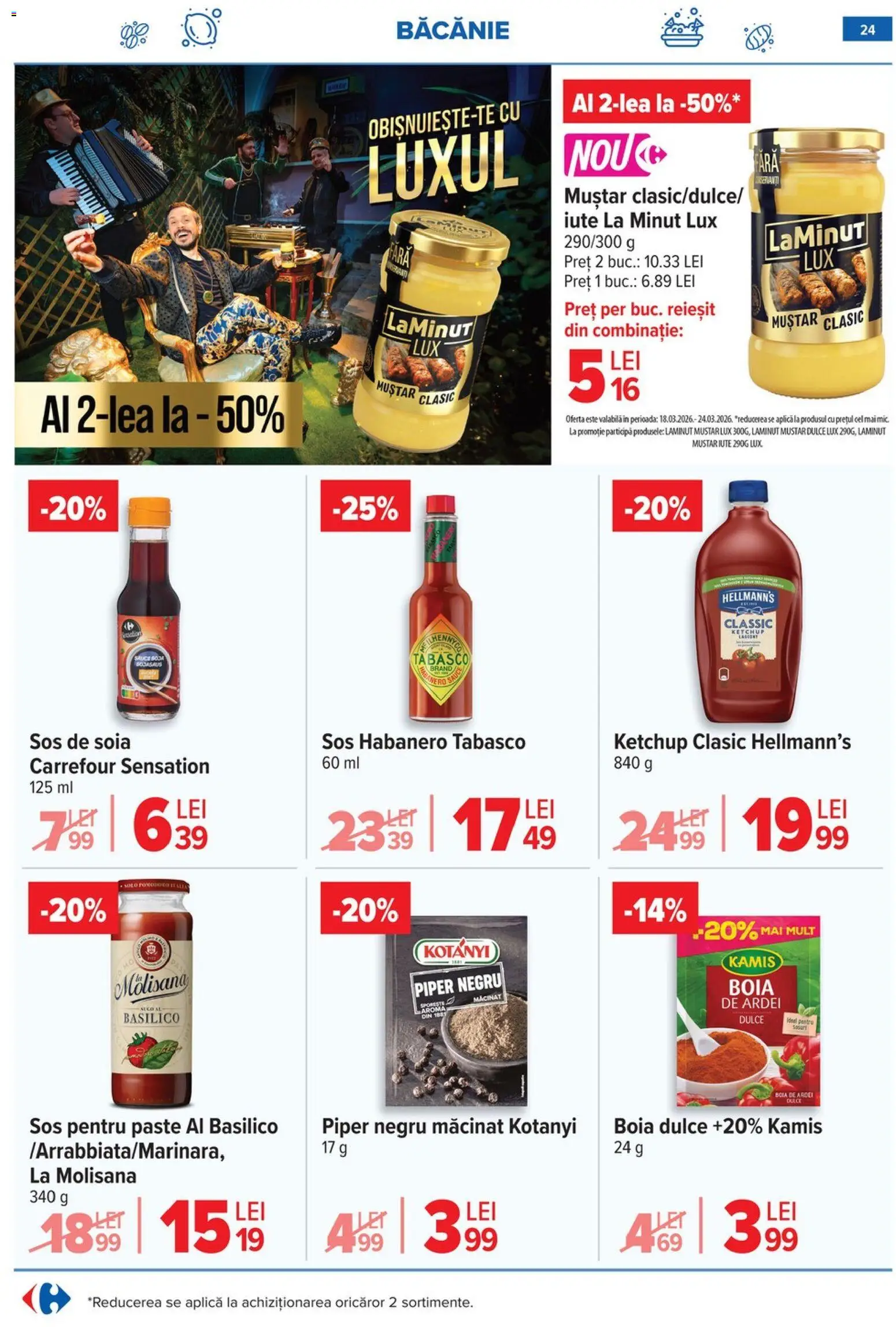 Catalog Carrefour 18 - 23 Martie 2026 | Pagina 31 | Produse: Eğitim ve Zeka Geliştirici Oyuncaklar, Paste, Ketchup, Piper