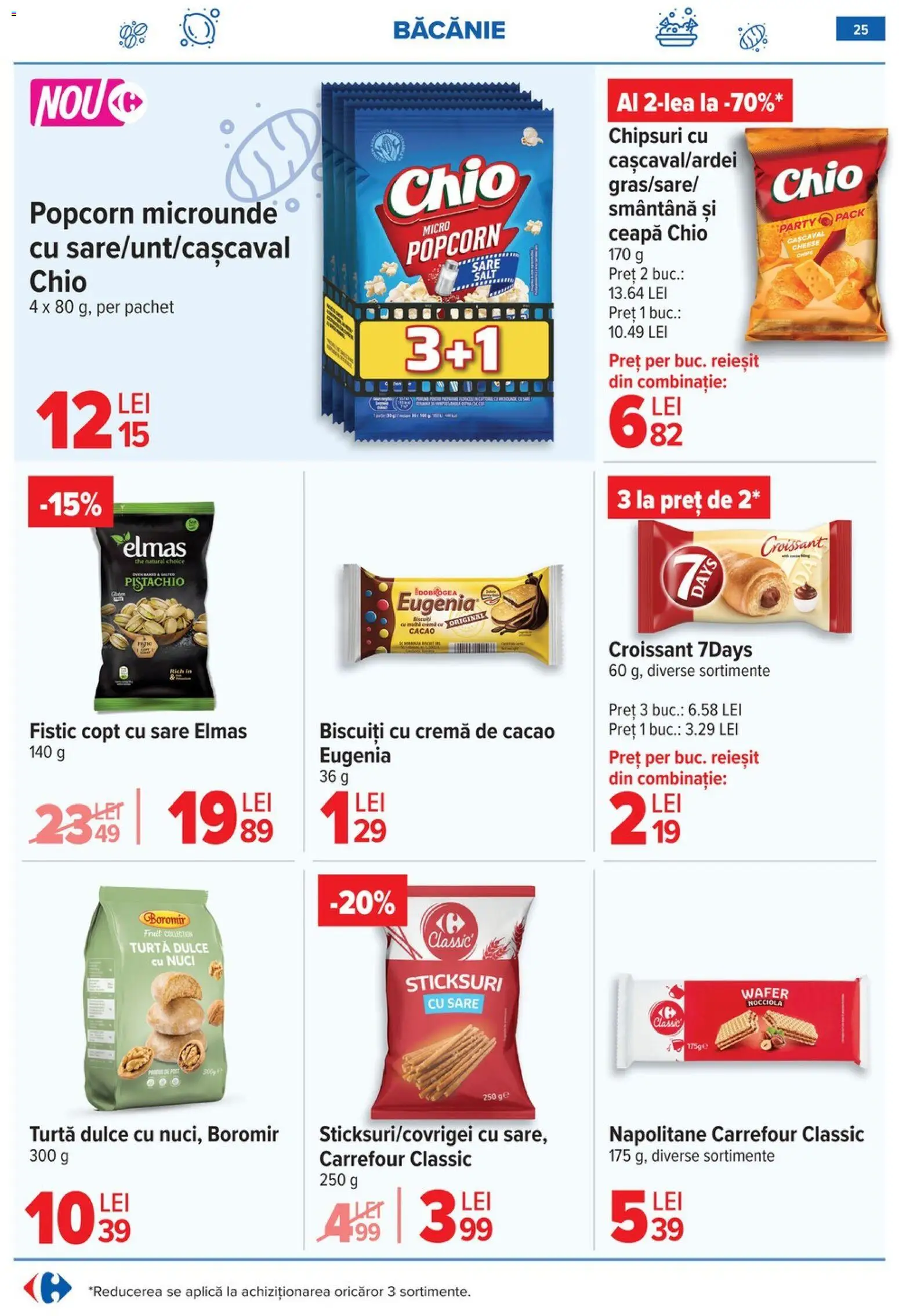 Catalog Carrefour 18 - 23 Martie 2026 | Pagina 32 | Produse: Sticksuri, Napolitane, Cacao, Ceapă