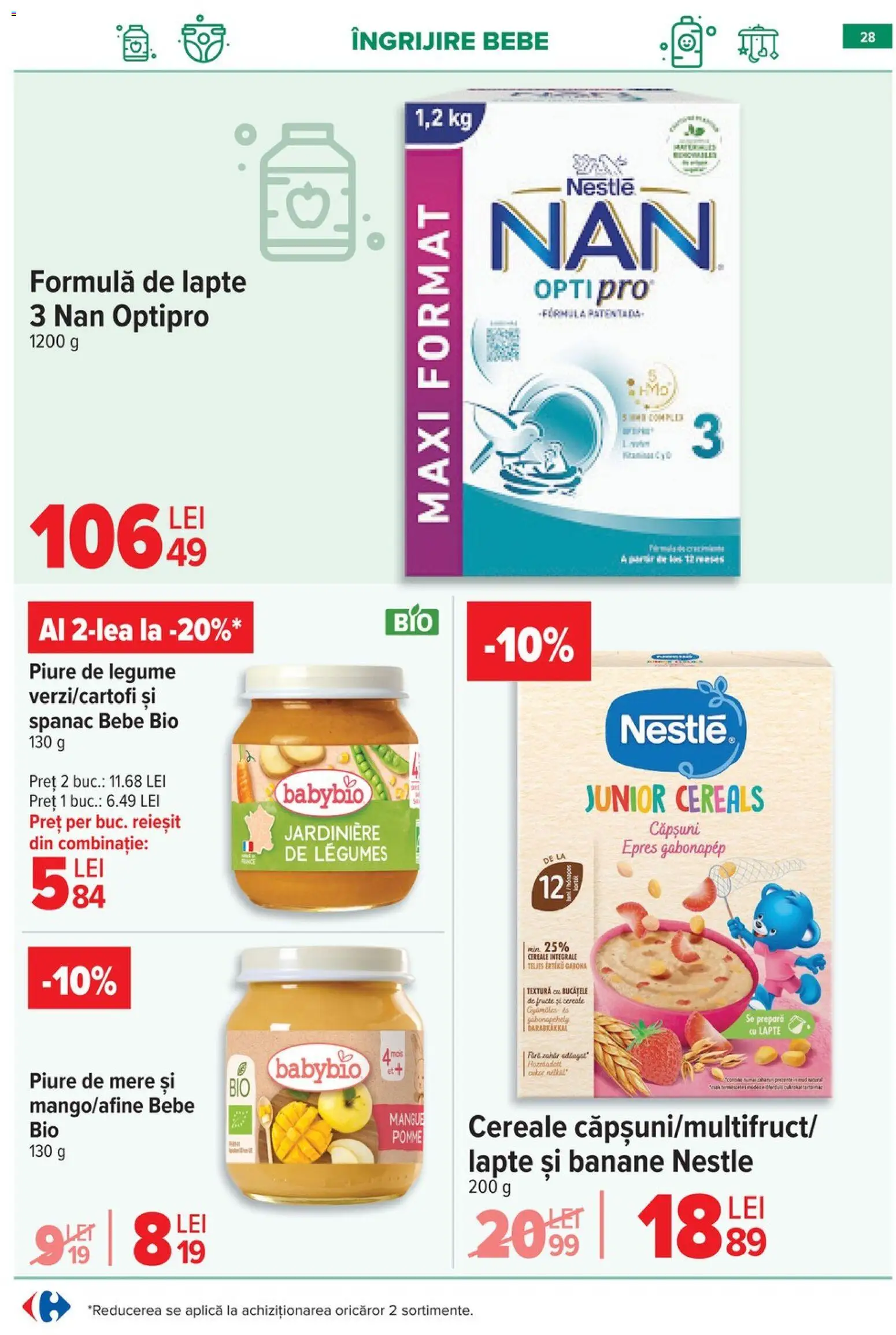 Catalog Carrefour 18 - 23 Martie 2026 | Pagina 35 | Produse: Mere, Banane, Căpșuni, Cereale