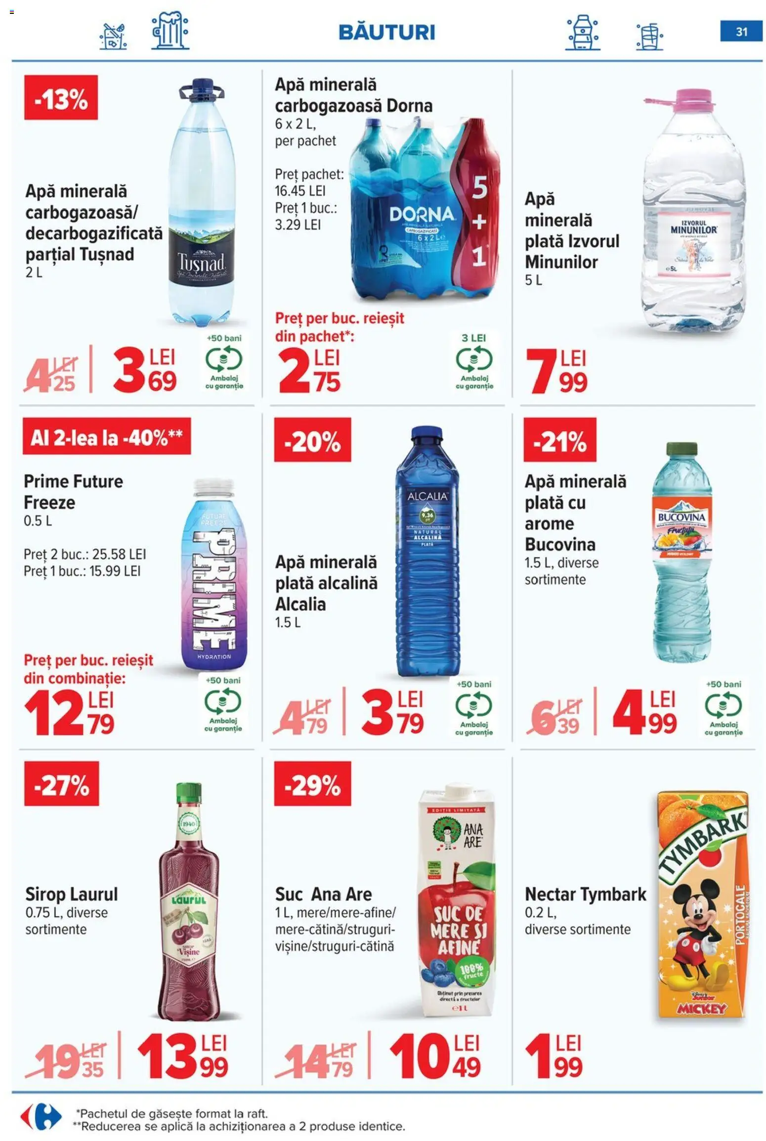 Catalog Carrefour 18 - 23 Martie 2026 | Pagina 38 | Produse: Afine, Suc, Portocale, Fructe