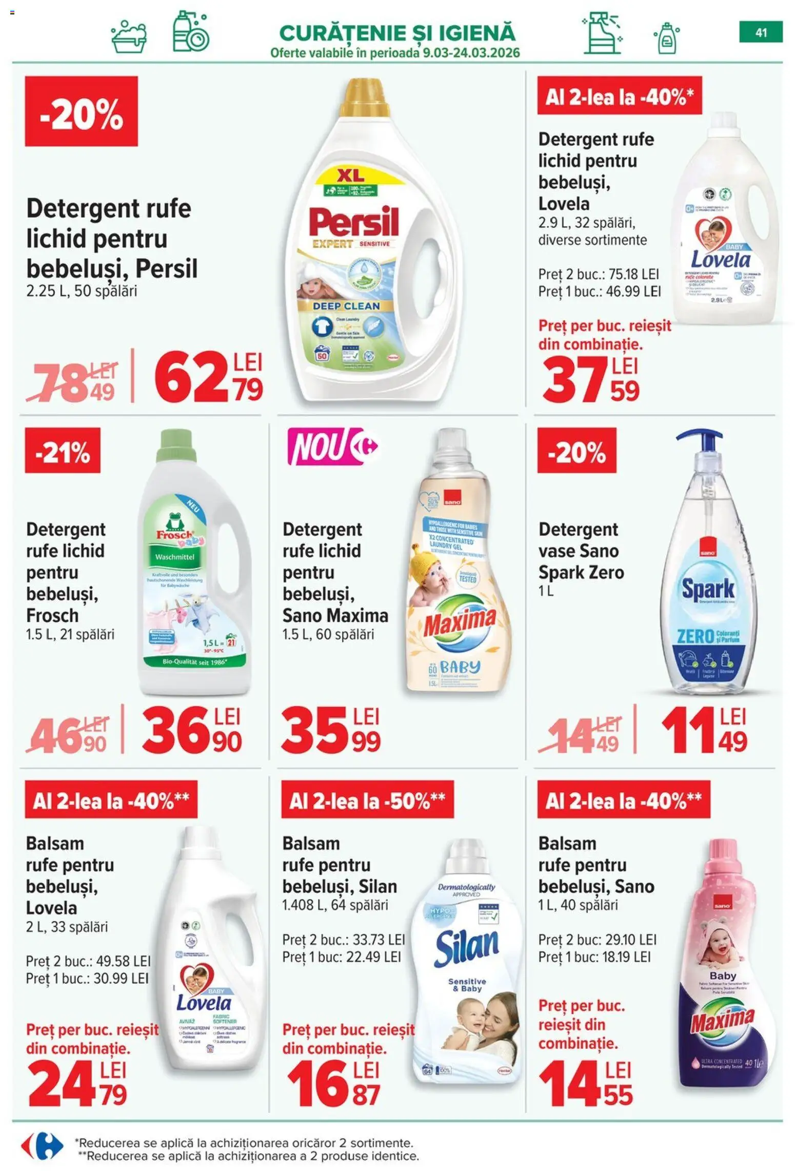 Catalog Carrefour 18 - 23 Martie 2026 | Pagina 48 | Produse: Pomelo, Balsam, Detergent