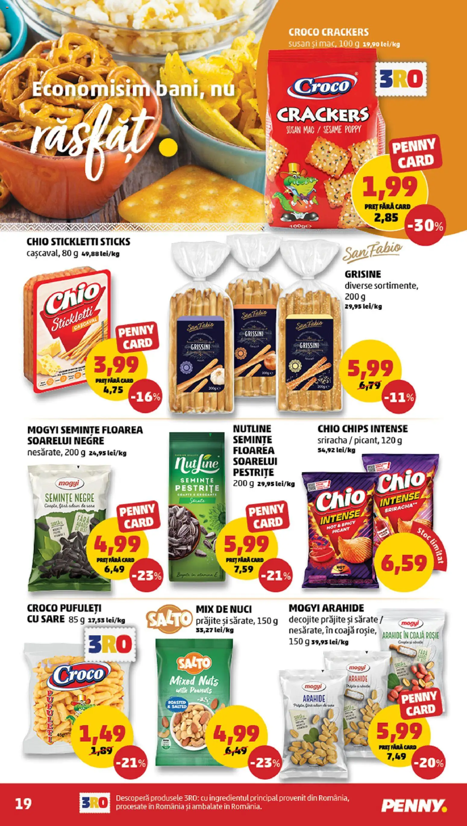 Catalog PENNY Market 18 - 23 Martie 2026 | Pagina 19 | Produse: Cașcaval, Arahide, Pufuleți, Nuci