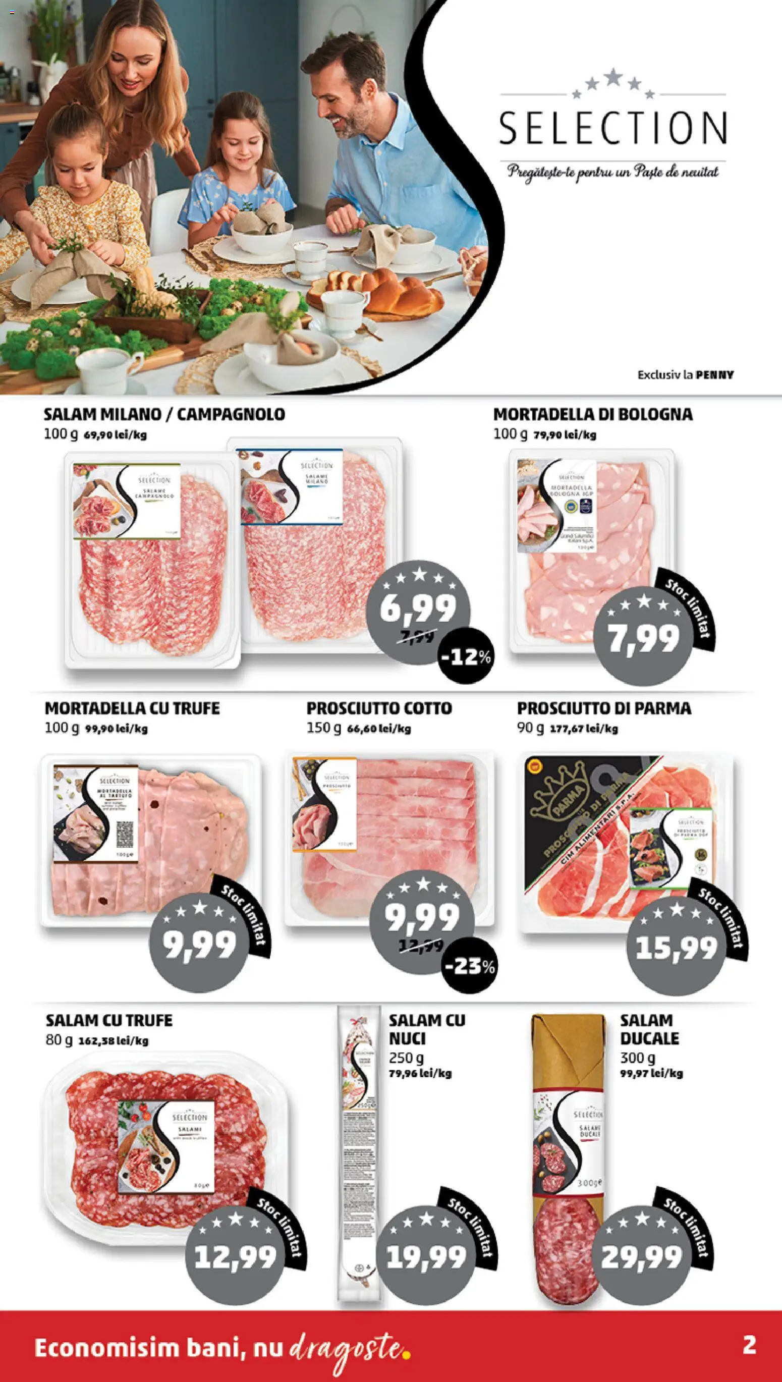 Catalog PENNY Market 18 - 23 Martie 2026 | Pagina 2 | Produse: Salam, Paste, Nuci