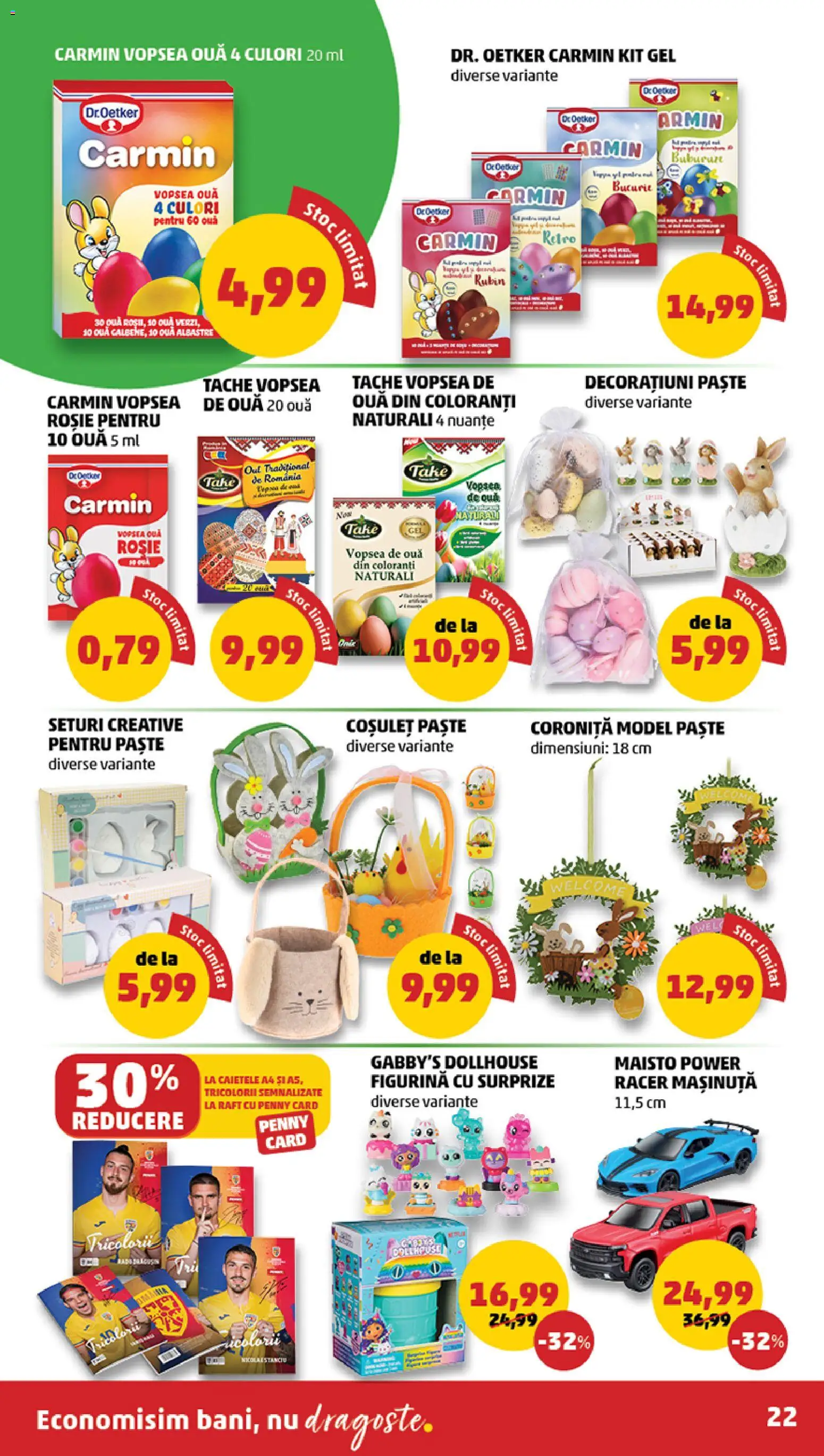 Catalog PENNY Market 18 - 23 Martie 2026 | Pagina 22 | Produse: Vopsea, Raft, Ouă, Paste