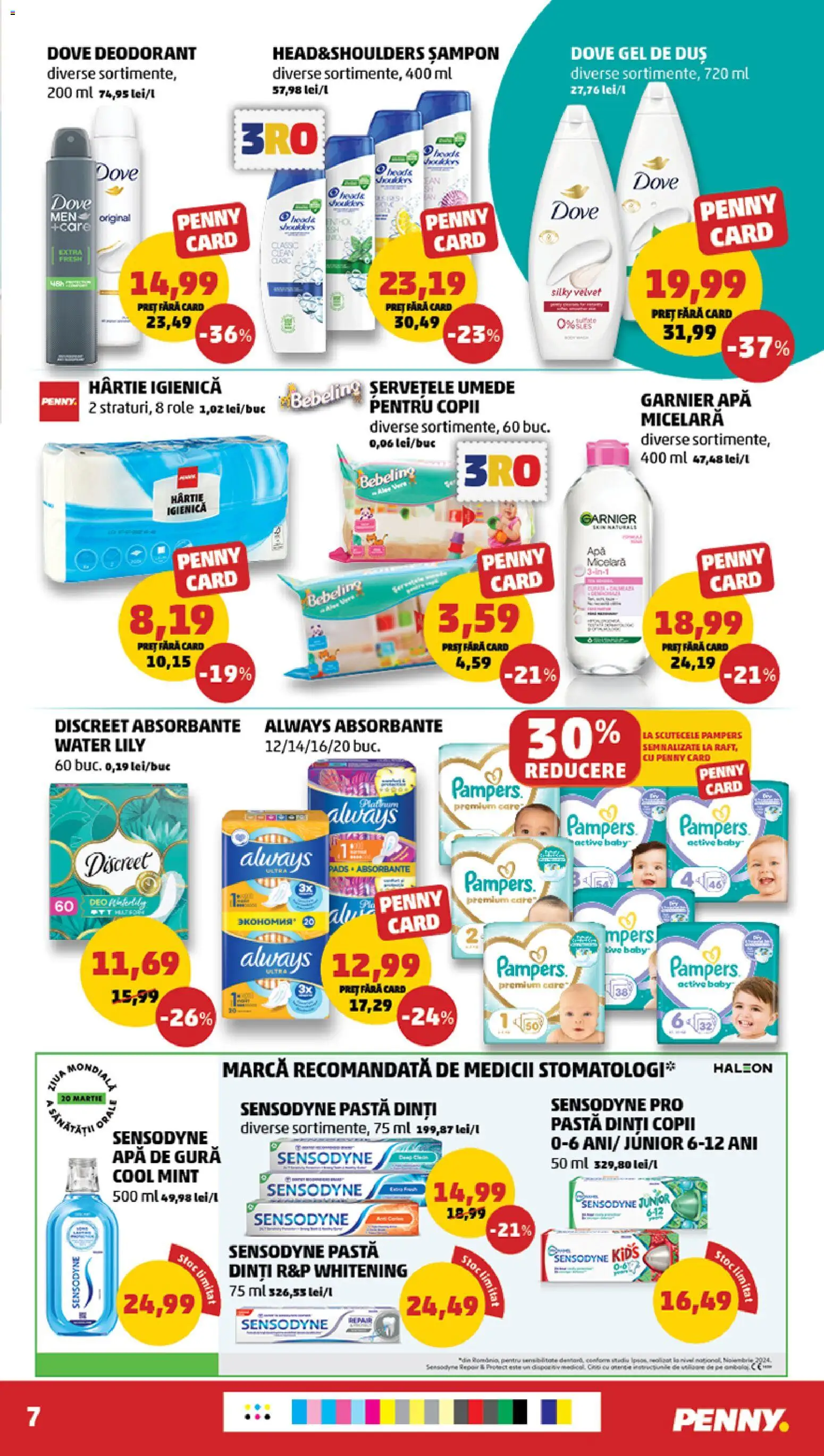 Catalog PENNY Market 18 - 23 Martie 2026 | Pagina 7 | Produse: Duș, Apă micelară, Gel de duș, Apă de gură