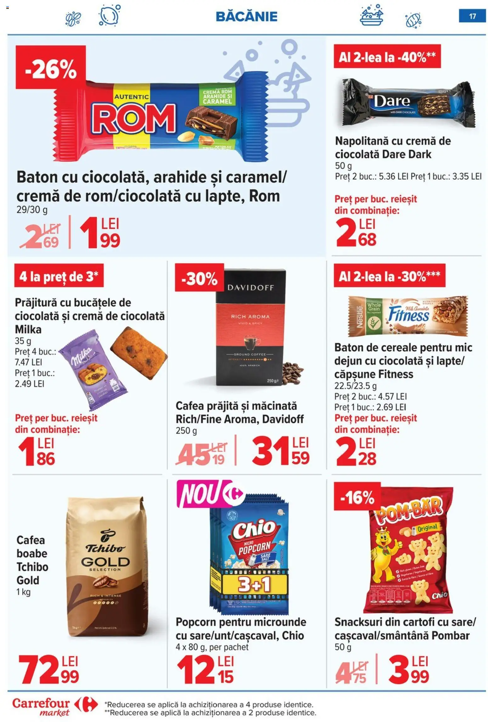 Catalog Carrefour 18 - 23 Martie 2026 | Pagina 20 | Produse: Cremă, Ciocolată, Rom, Cartofi