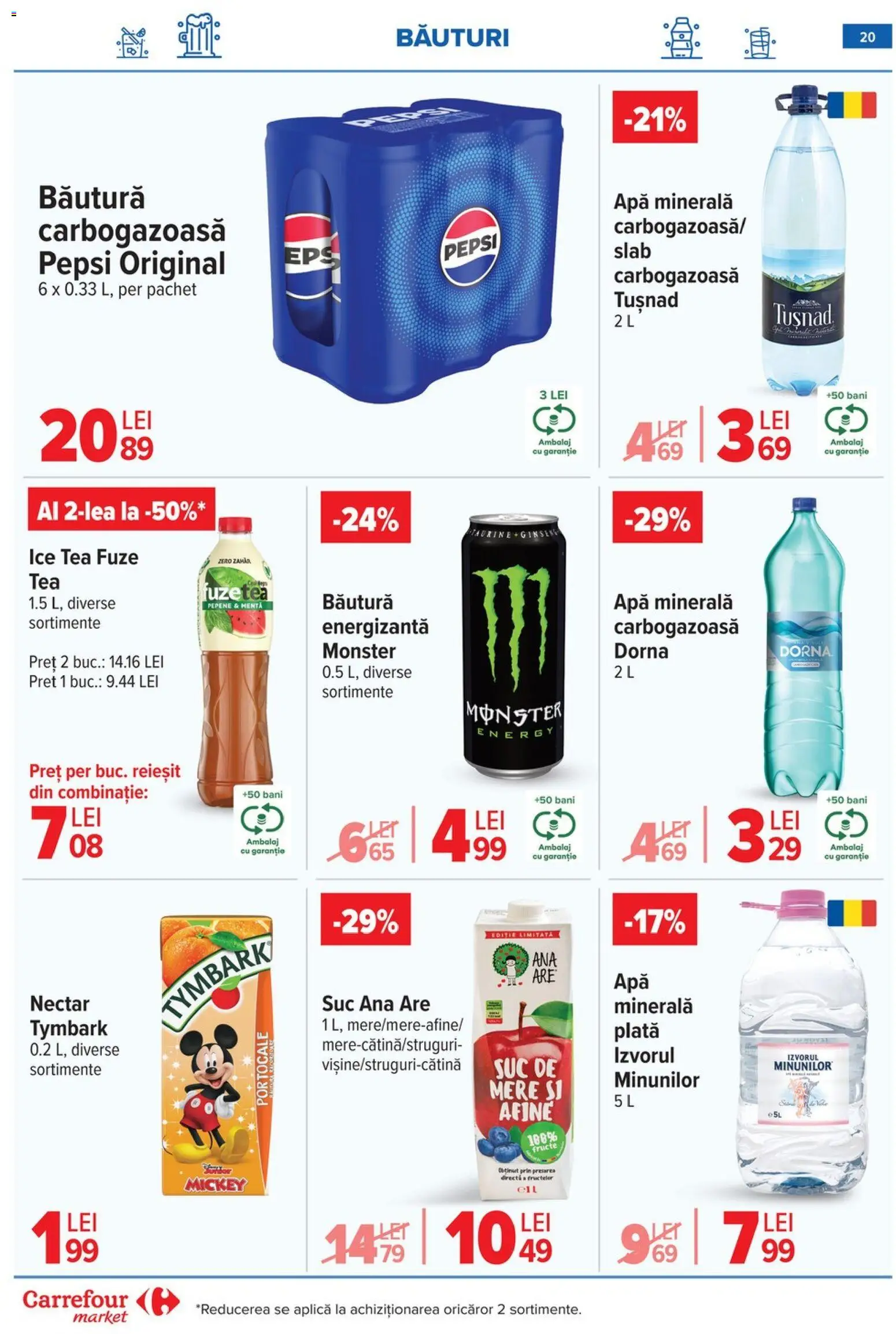 Catalog Carrefour 18 - 23 Martie 2026 | Pagina 23 | Produse: Afine, Yazı tahtası kalemi, Mere, Fructe