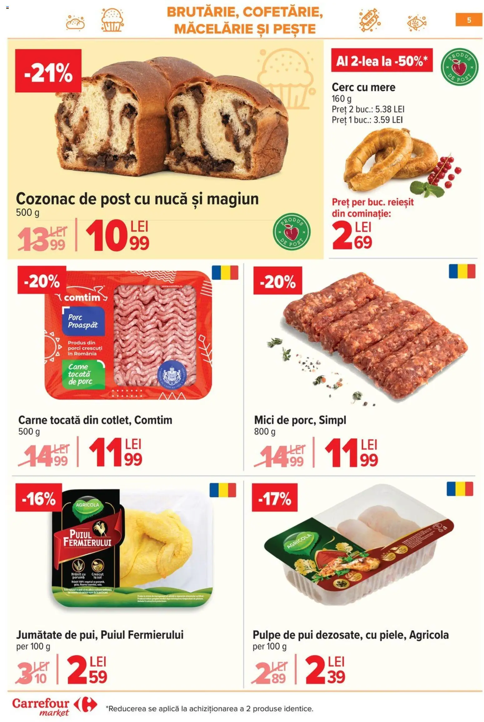 Catalog Carrefour 18 - 23 Martie 2026 | Pagina 8 | Produse: Hacıyatmaz Kedi Oyuncağı, Pește, Carne tocată, Porumb