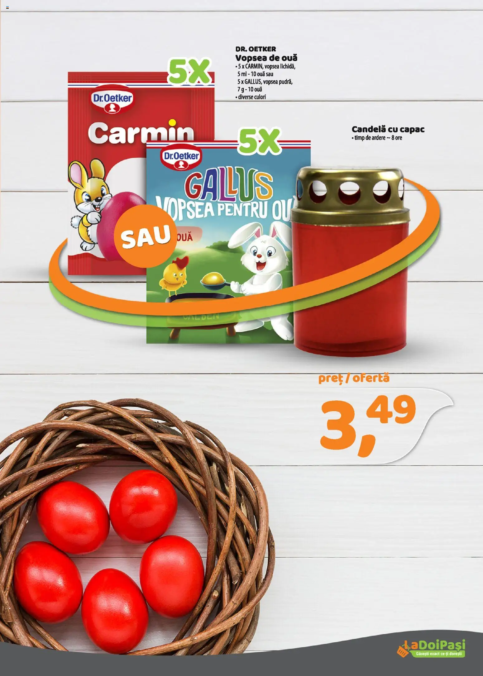 Catalog La Doi Pași 16 - 30 Martie 2026 | Pagina 11 | Produse: Vopsea, Ouă