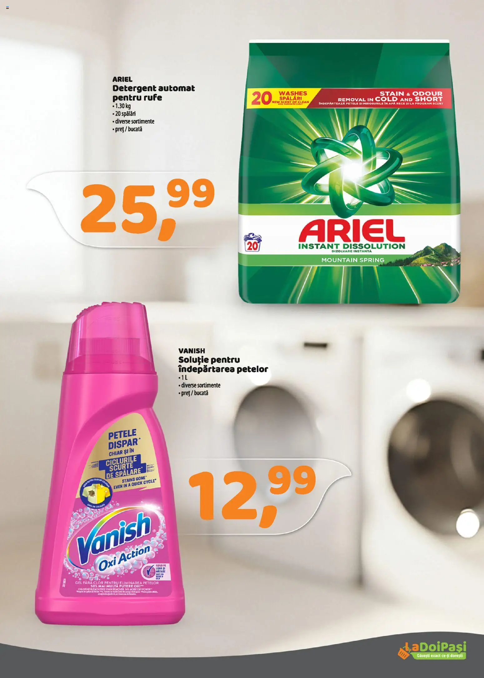 Catalog La Doi Pași 16 - 30 Martie 2026 | Pagina 15 | Produse: Pomelo, Detergent, Îndepărtarea petelor, Çelik Mama ve Su Kabı