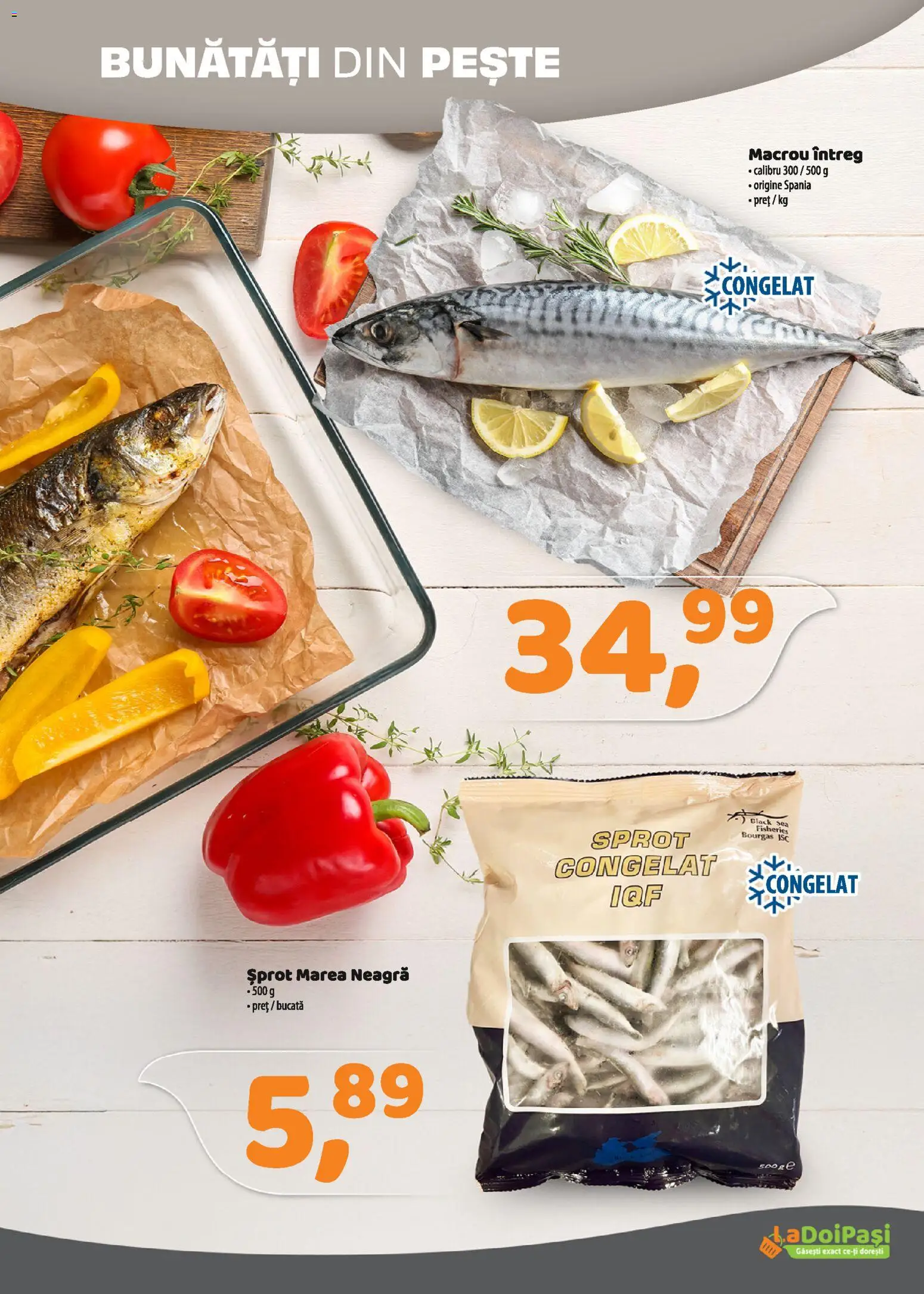 Catalog La Doi Pași 16 - 30 Martie 2026 | Pagina 5 | Produse: Pește