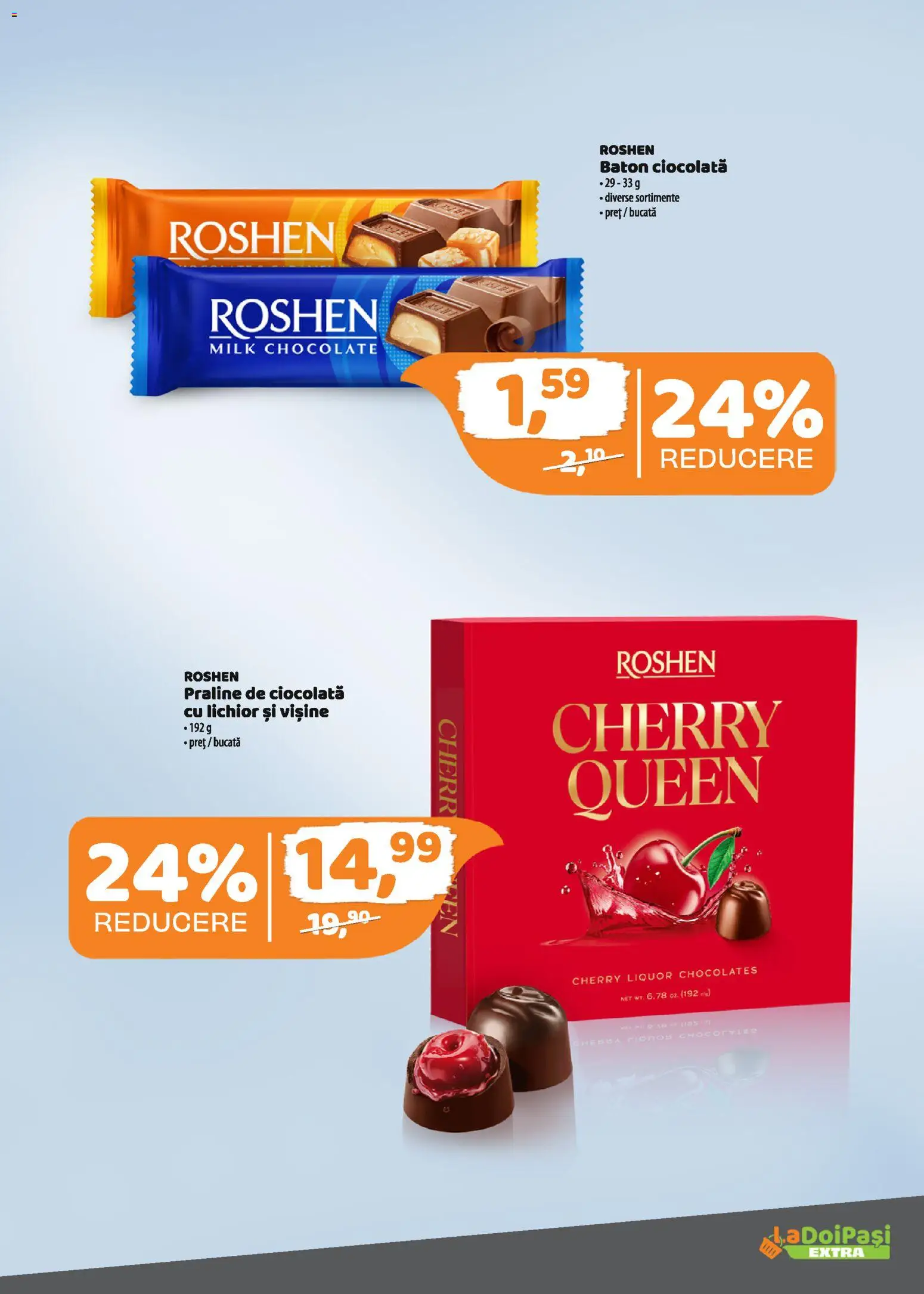 Catalog La Doi Pași 16 - 30 Martie 2026 | Pagina 7 | Produse: Praline, Lichior, Ciocolată