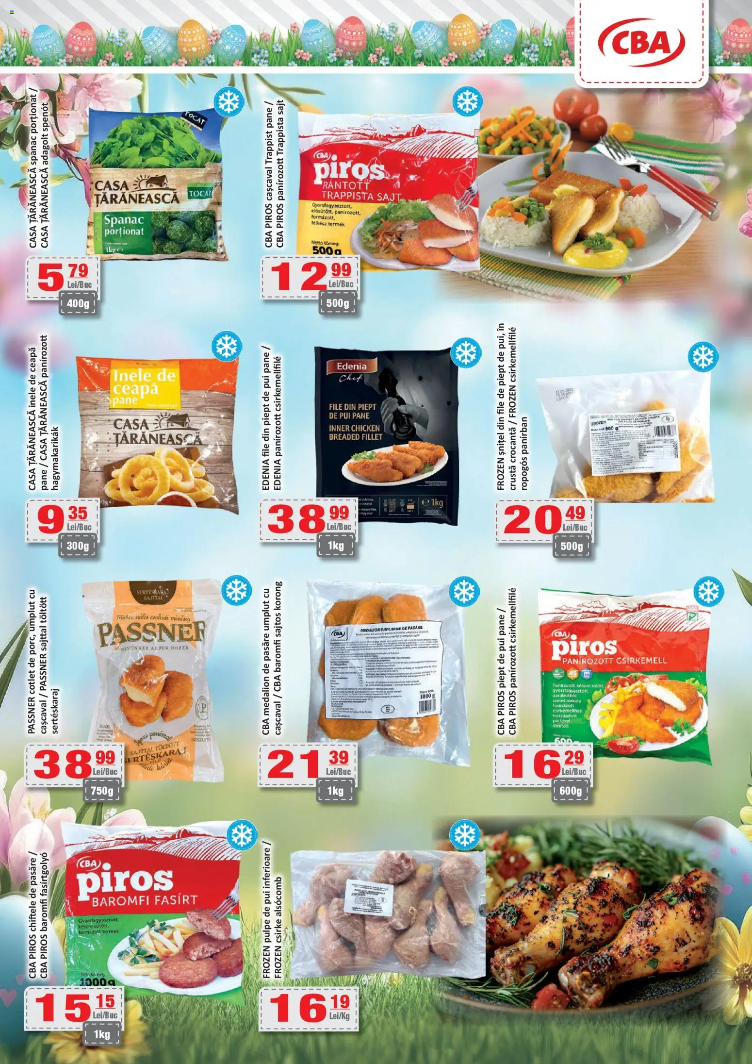 Catalog CBA 27 Martie - 18 Aprilie 2026 | Pagina 4 | Produse: Lait de coco, Cașcaval, Chiftele, Ceapă