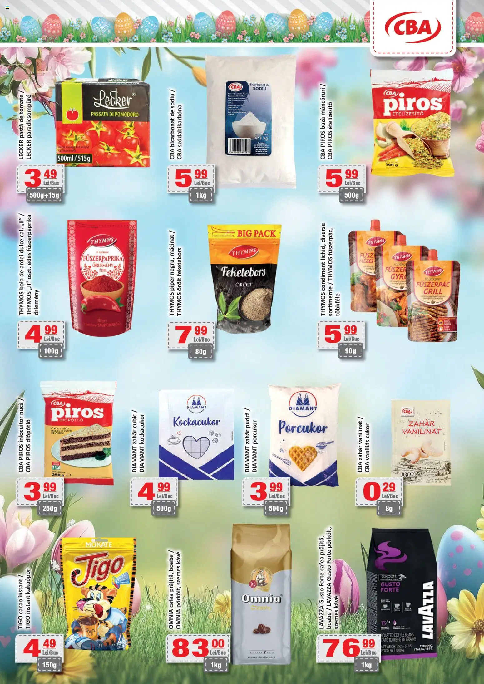 Catalog CBA 27 Martie - 18 Aprilie 2026 | Pagina 6 | Produse: Pudră, Pastă de tomate, Cacao, Piper